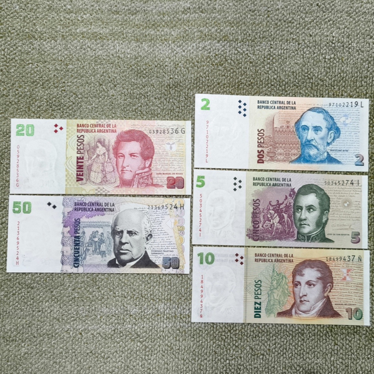 ست پزو آرژانتین