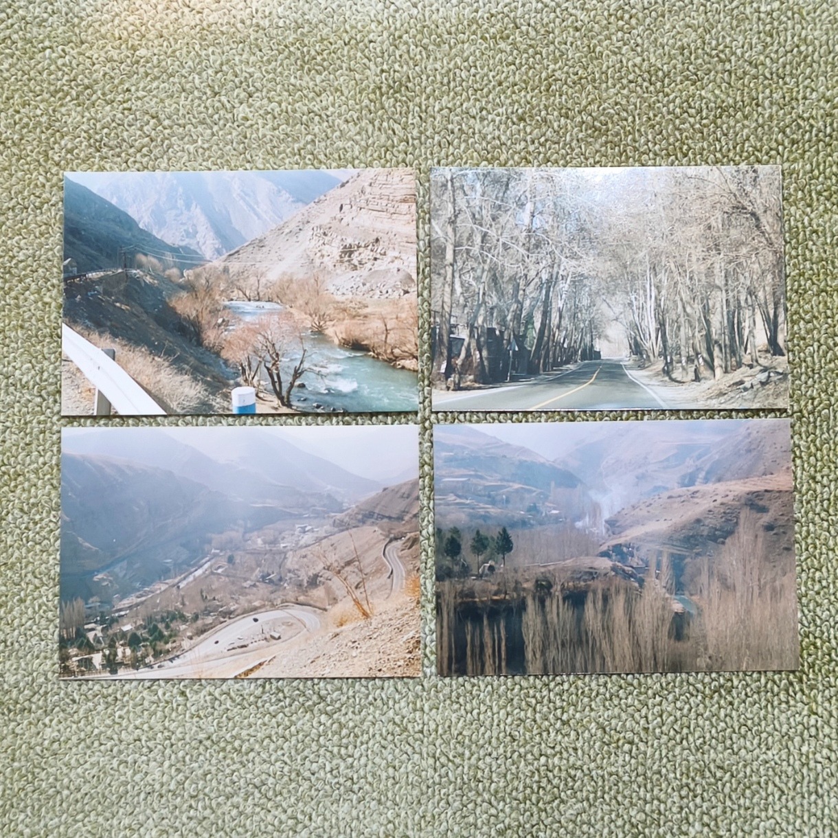 چهار برگ عکس دوربینی جاده چالوس