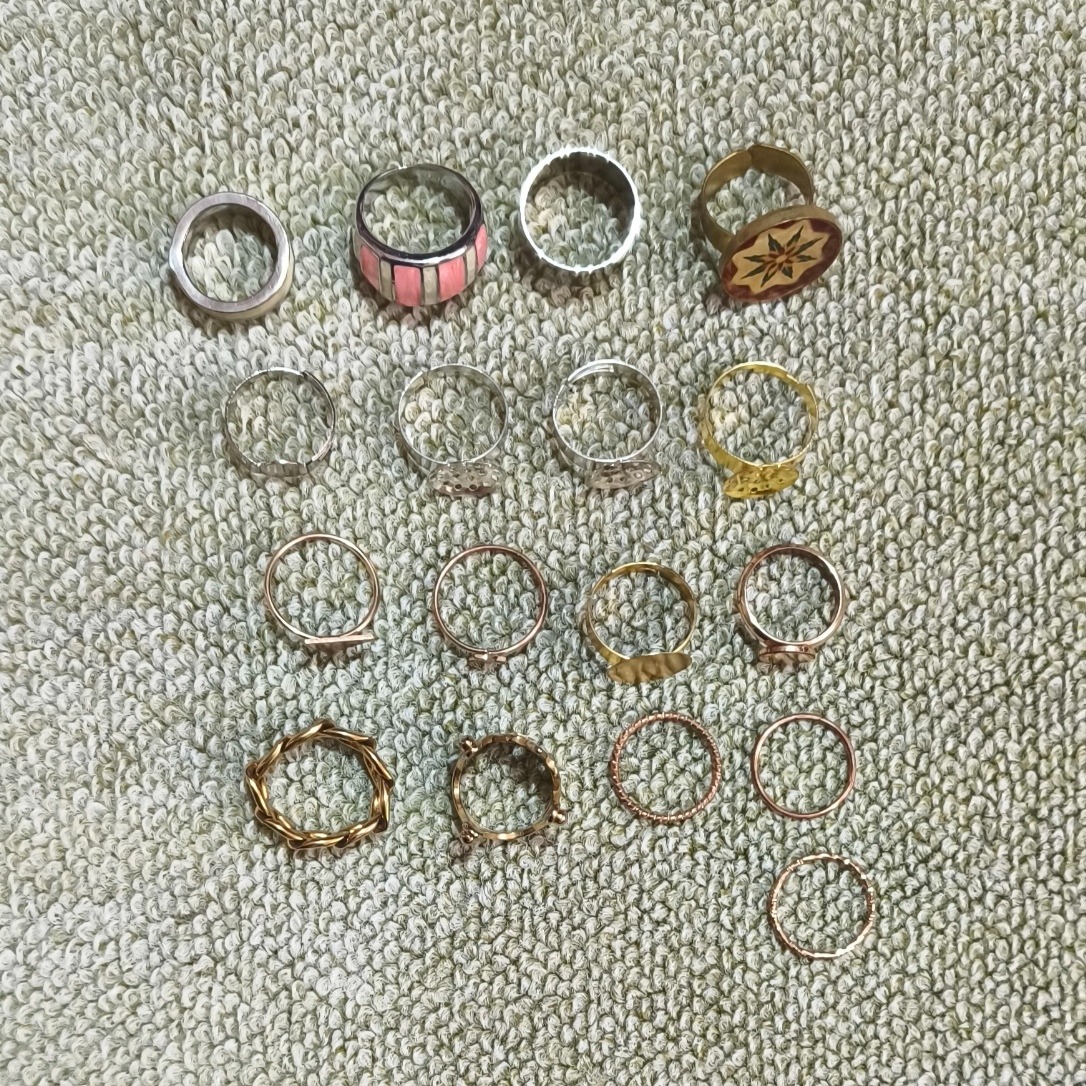 17 عدد انگشتر بدلیجات زنانه