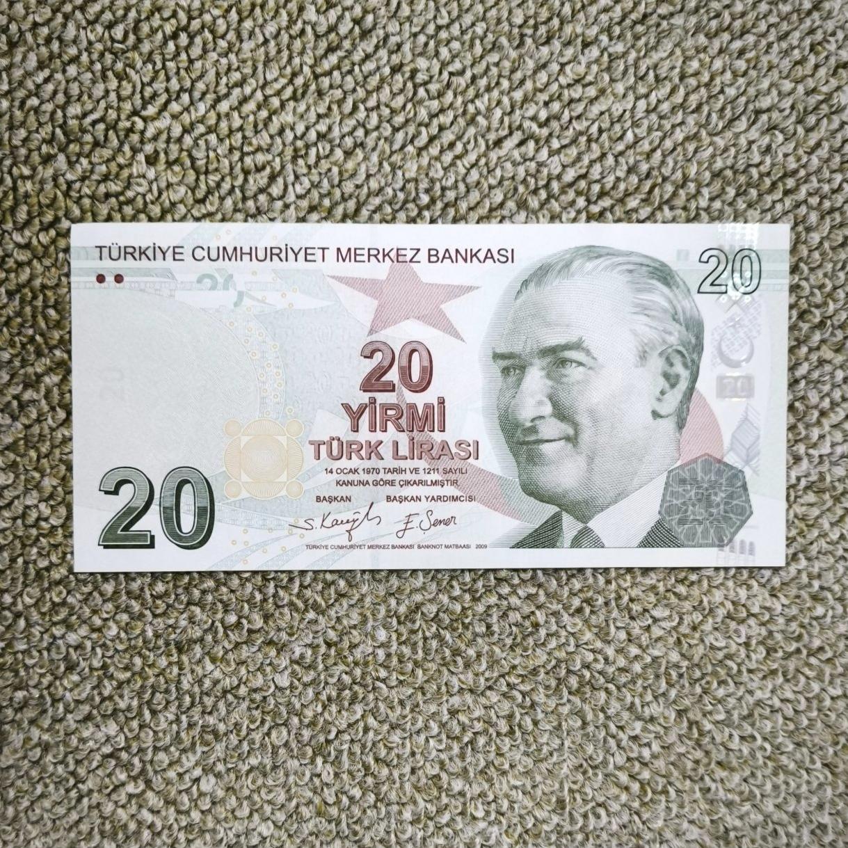 20 لیره ترکیه