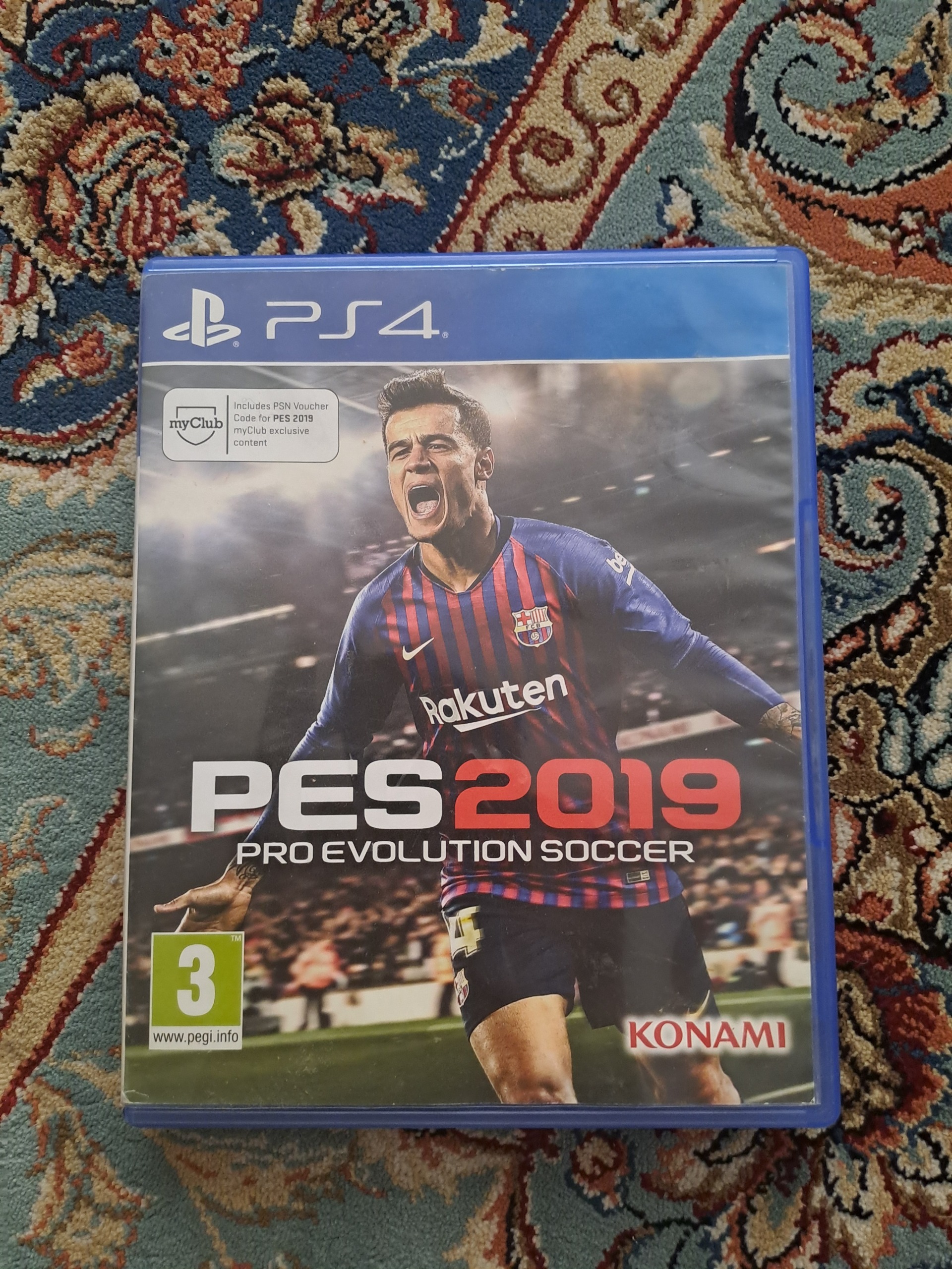بازی پس pes 19 ps4