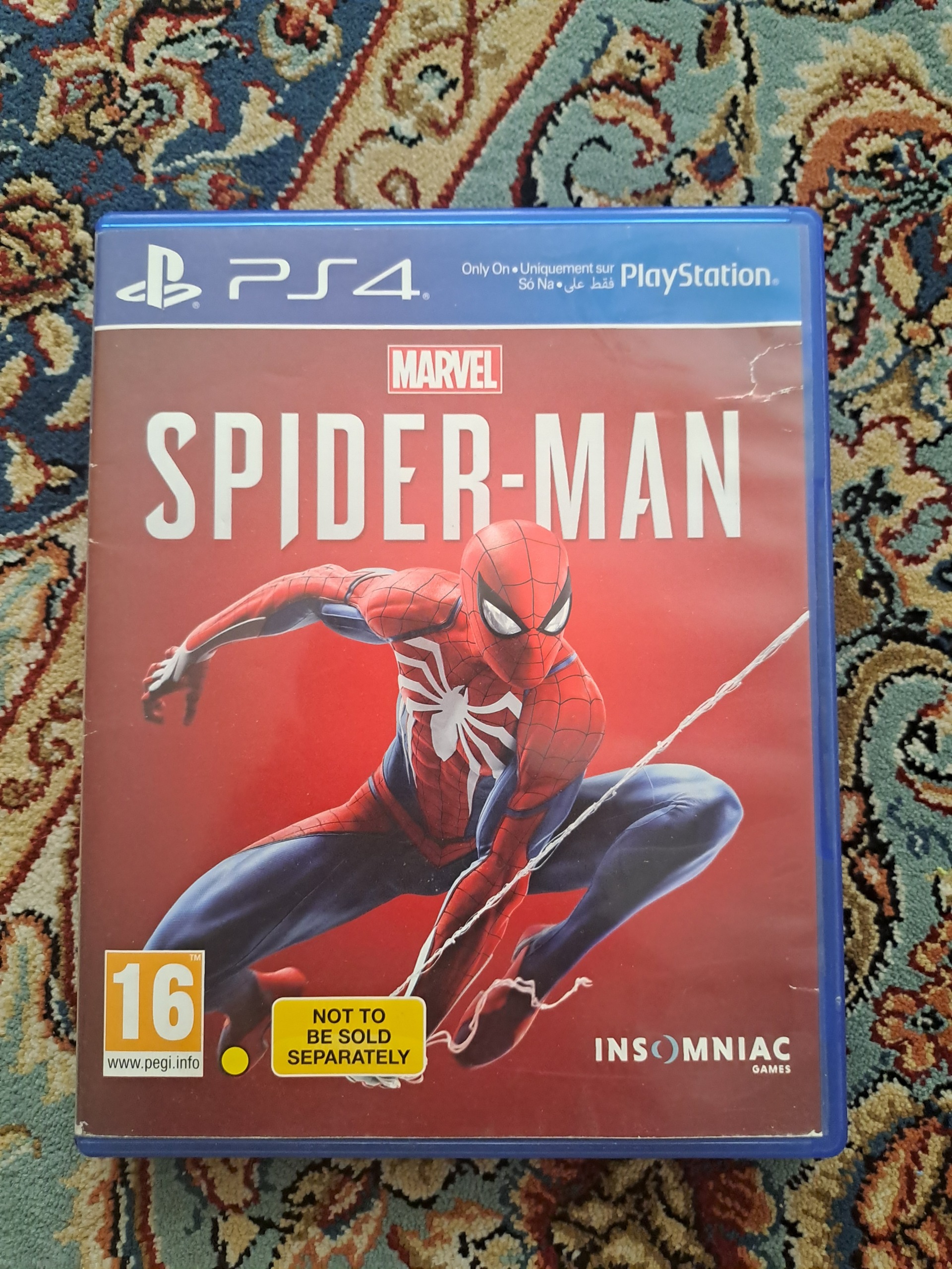بازی اسپایدر من مارول Spiderman ps4