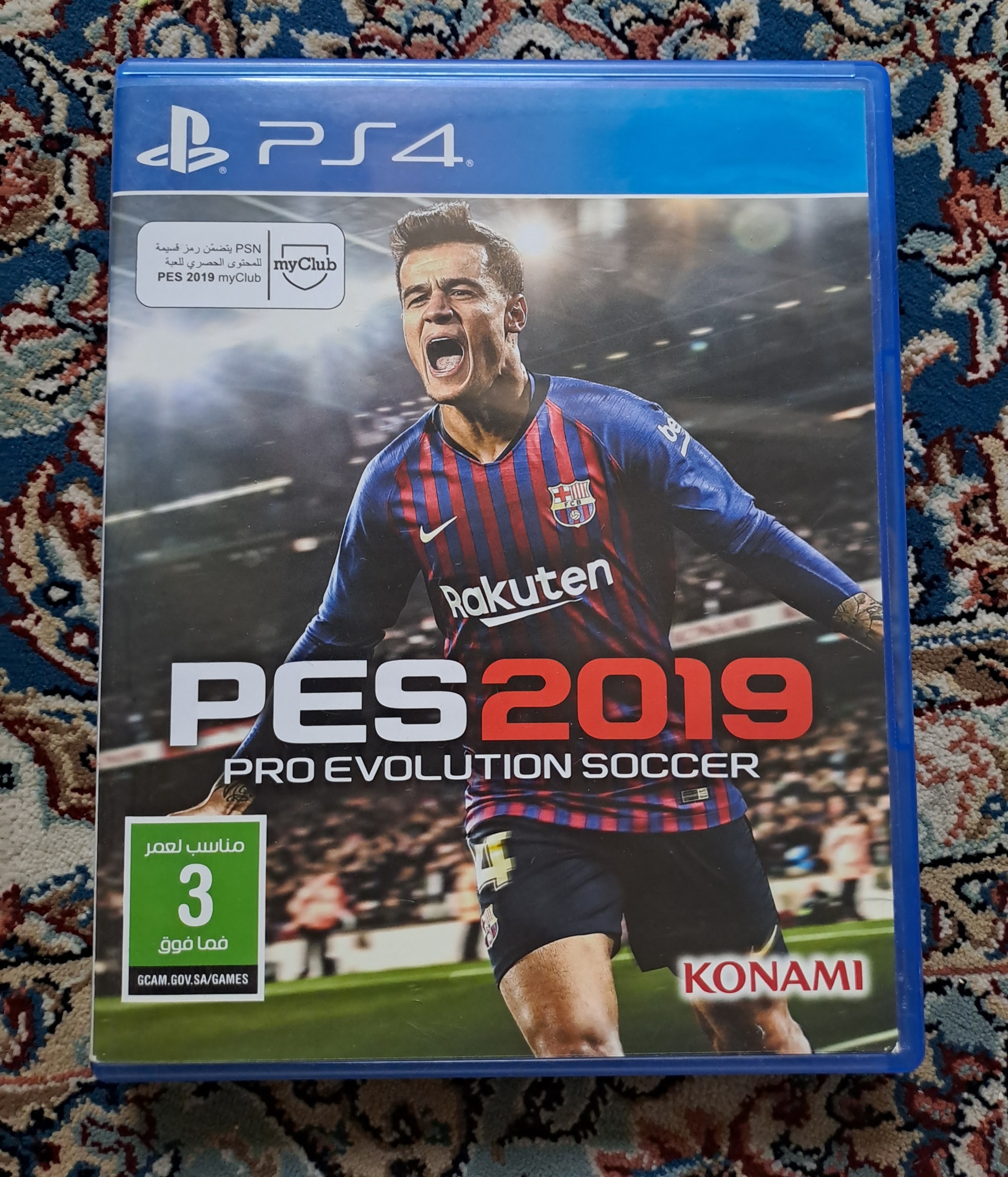 بازی پس 19 pes ps4