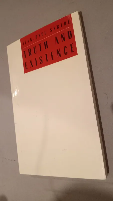 کتاب Truth and Existence اثر «ژان پل سارتر»