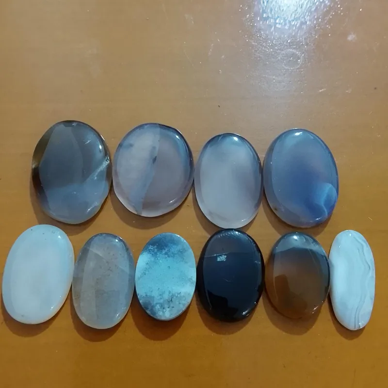 پک ده عددی سنگ عقیق متوسط و بزرگ