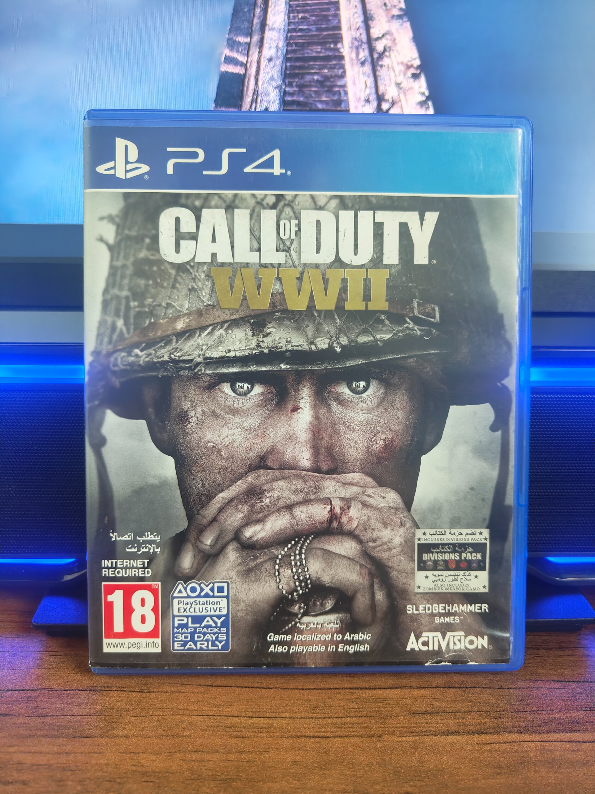 دیسک بازی CallOfDuty WWII درحدنو