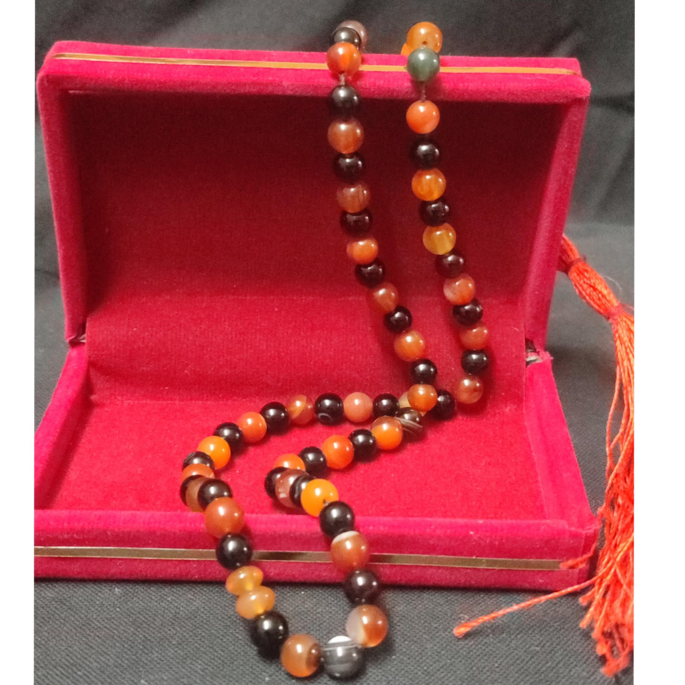 تسبیح عقیق واقعی