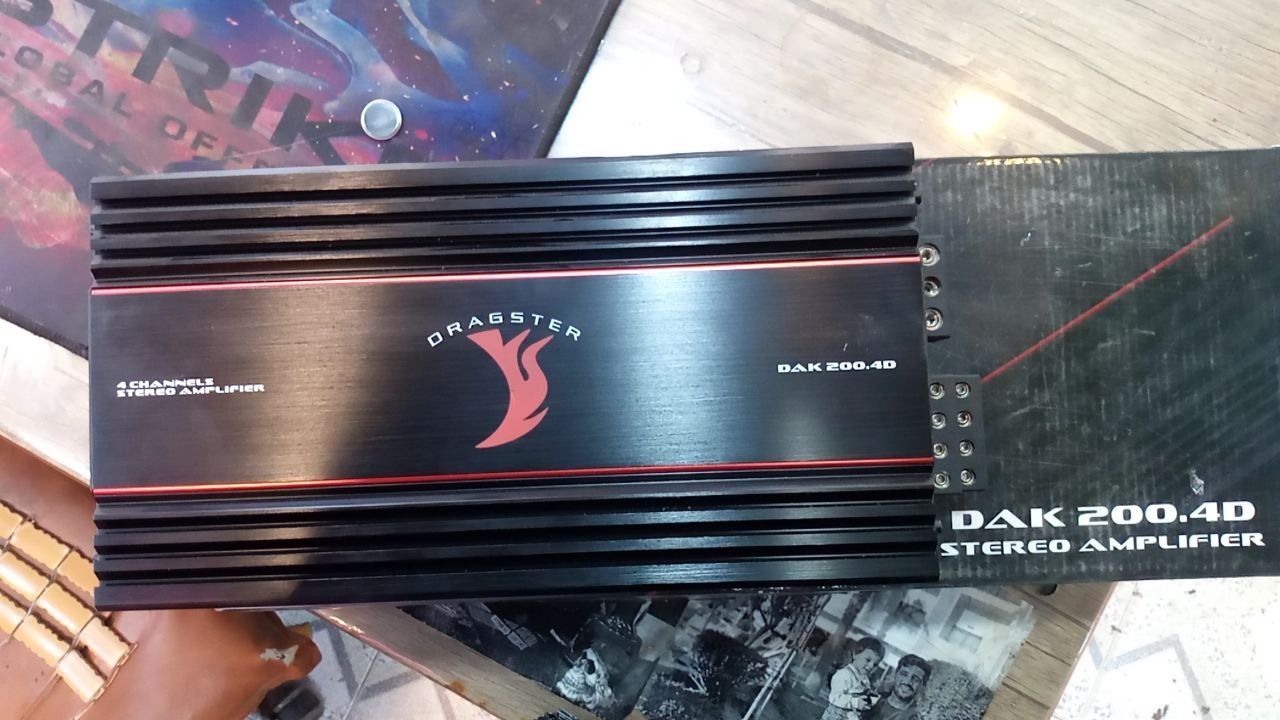 DAK-200.4D آمپلی فایر درگ استر Dragster