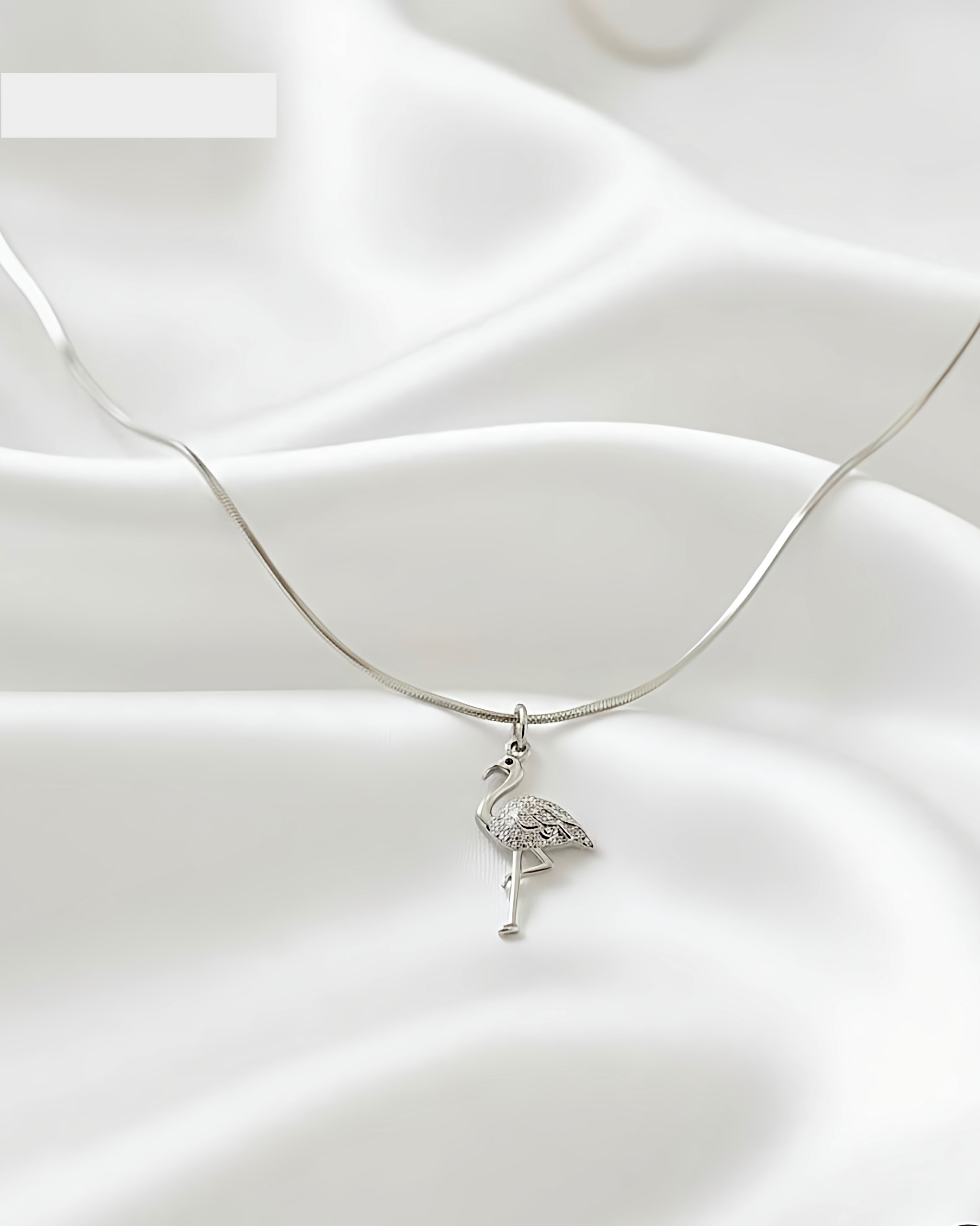 گردنبند استیل فلامینگو