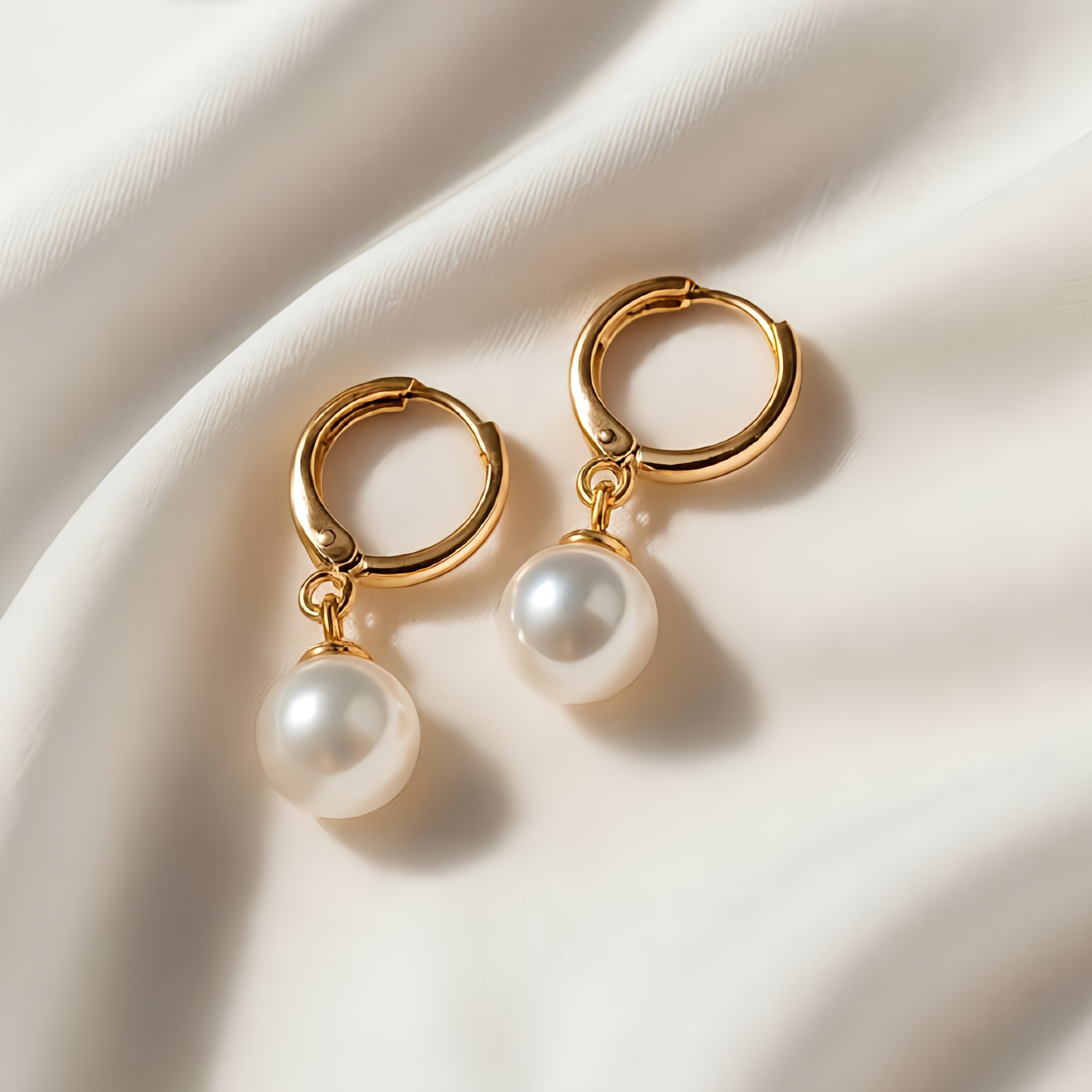 گوشواره ژوپینگ آویز مروارید