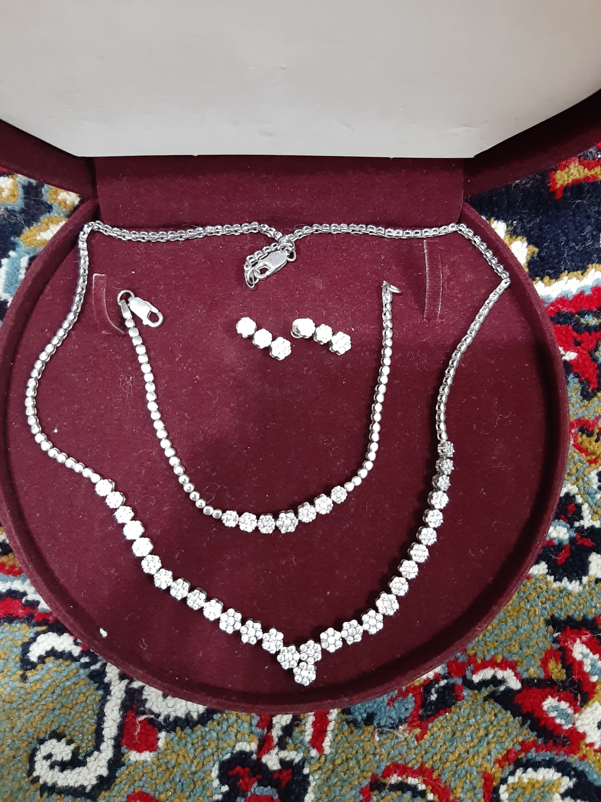 نیم ست نقره