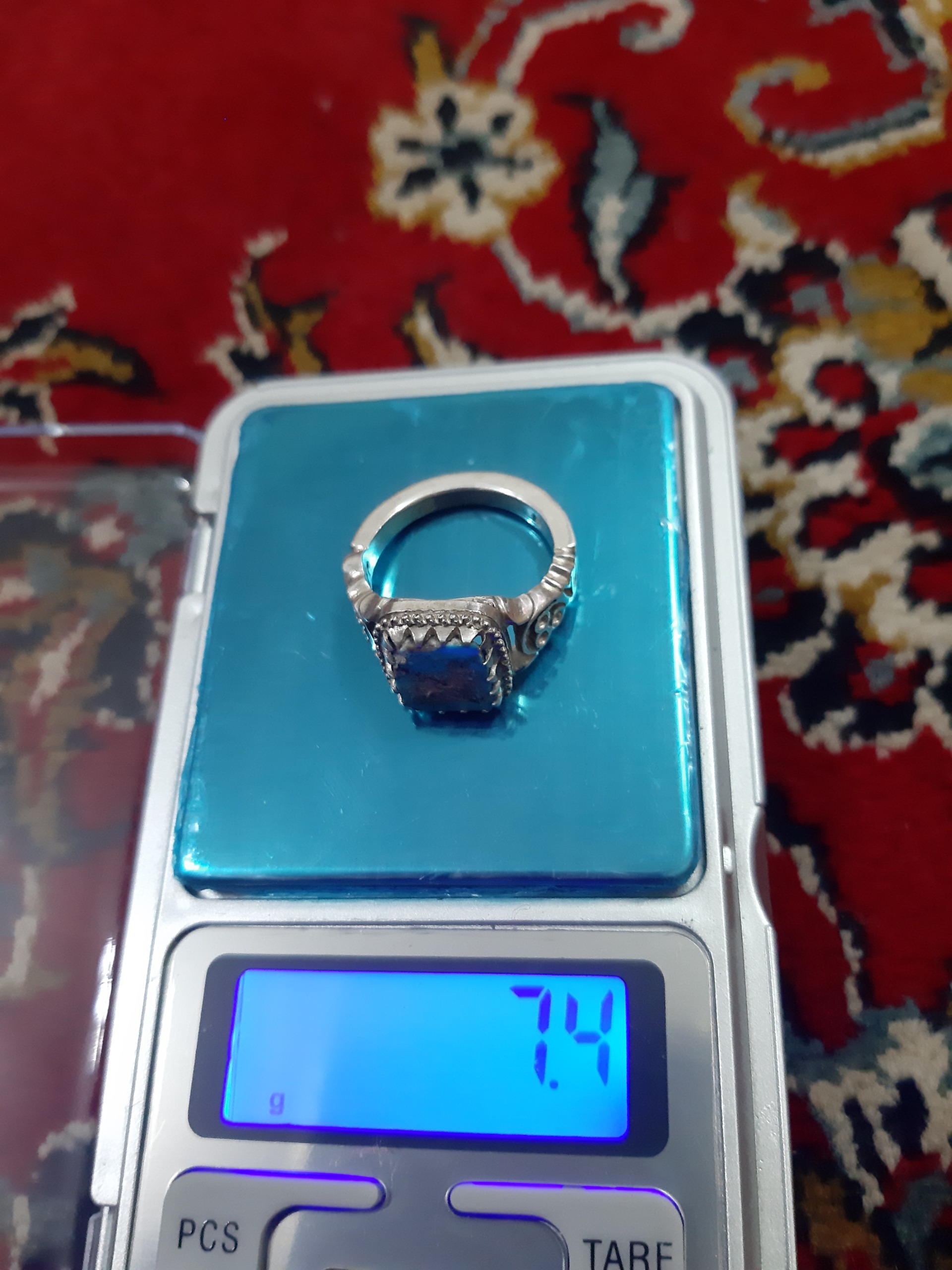 انگشتر نقره فیروزه