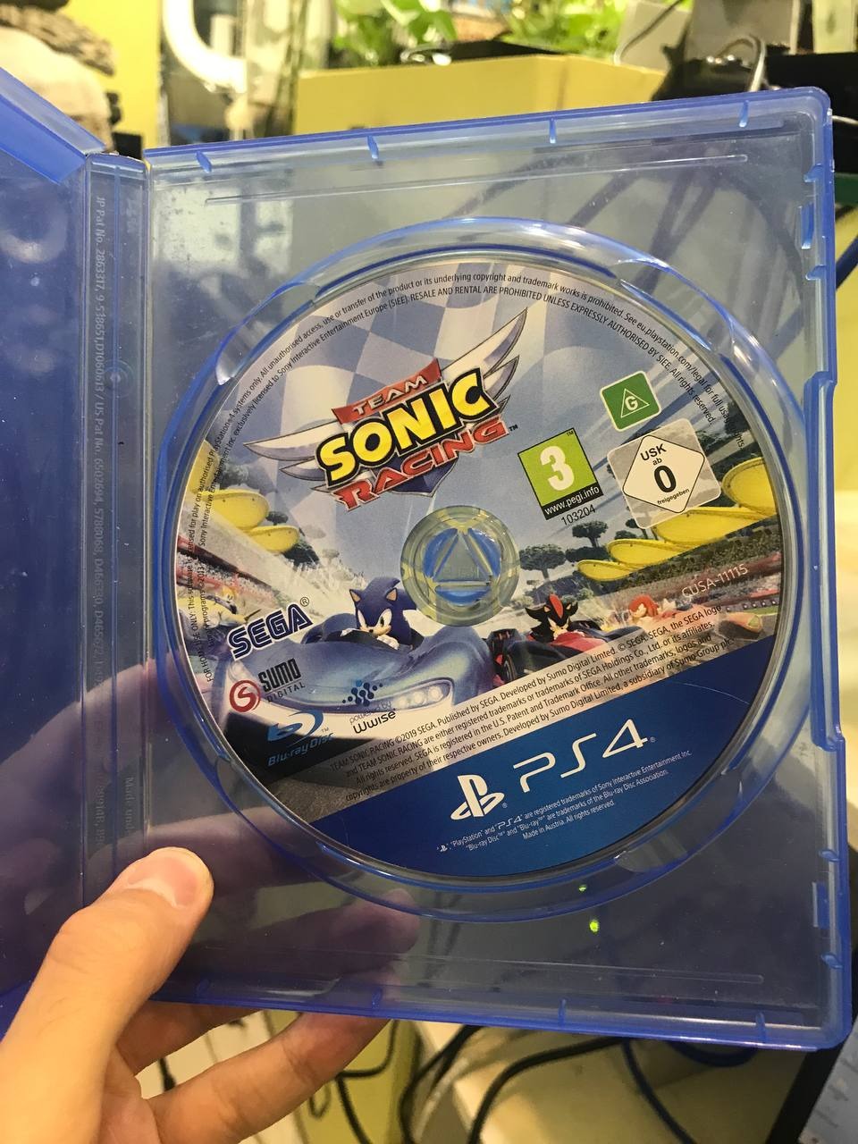 Sonic racing ps4