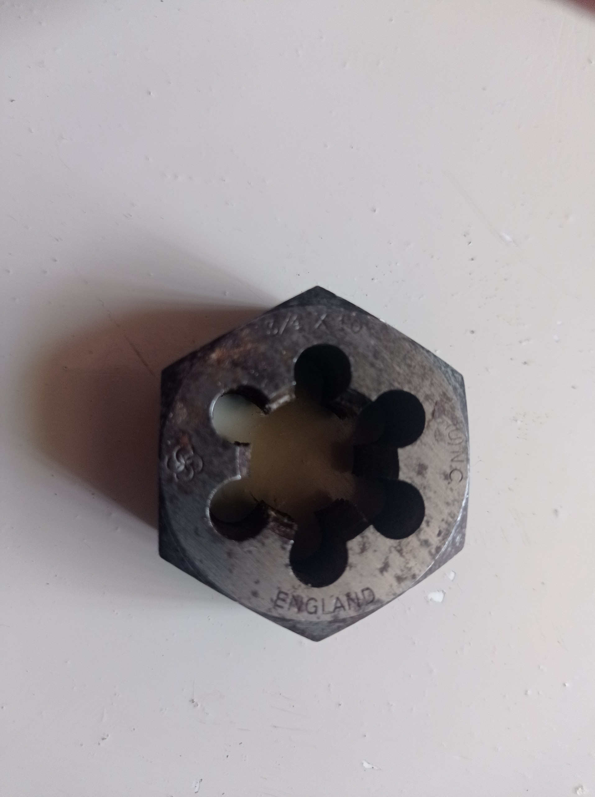 حدیده شش ضلعی انگلیسی