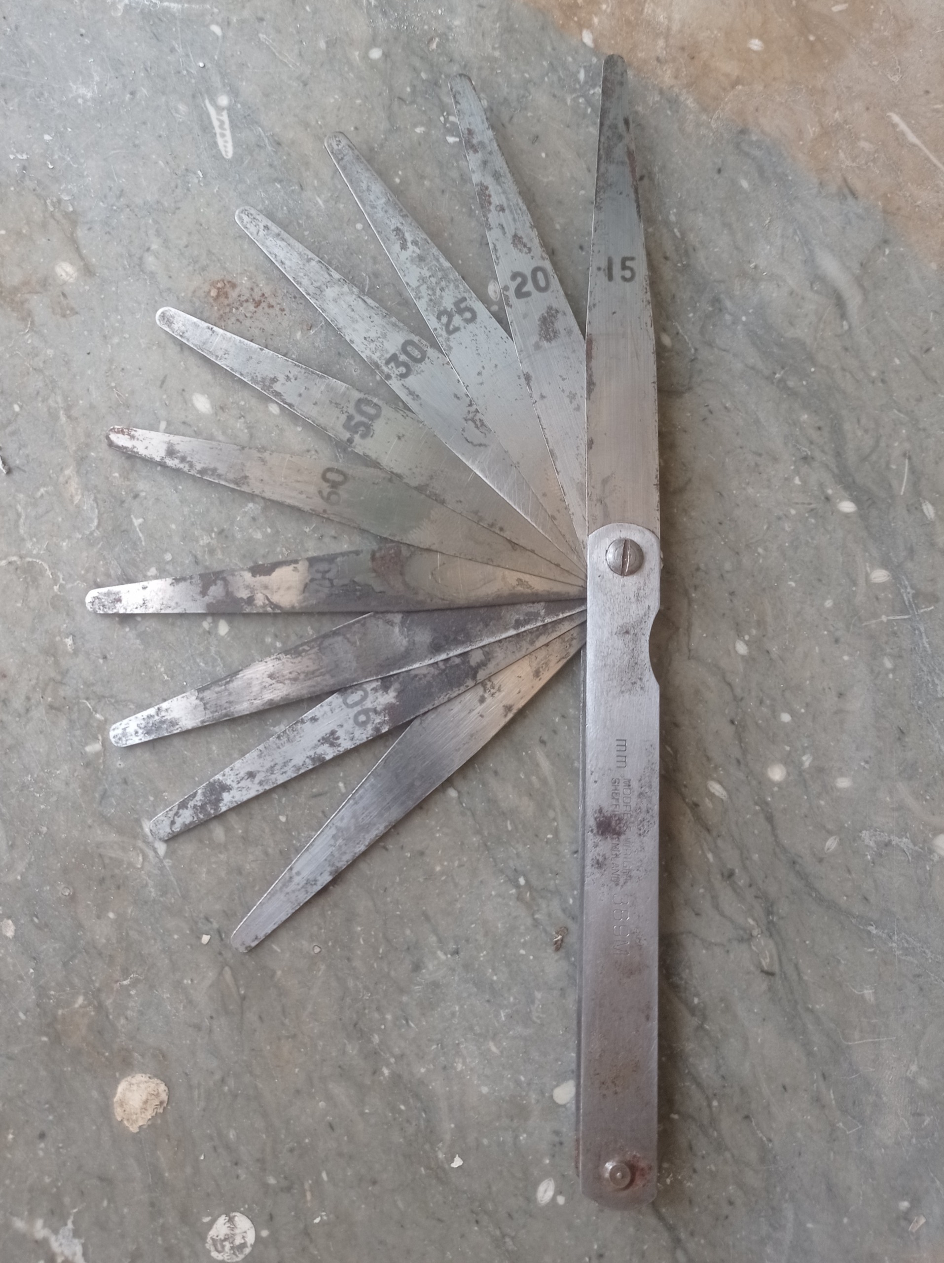 آچار فیلر انگلیسی