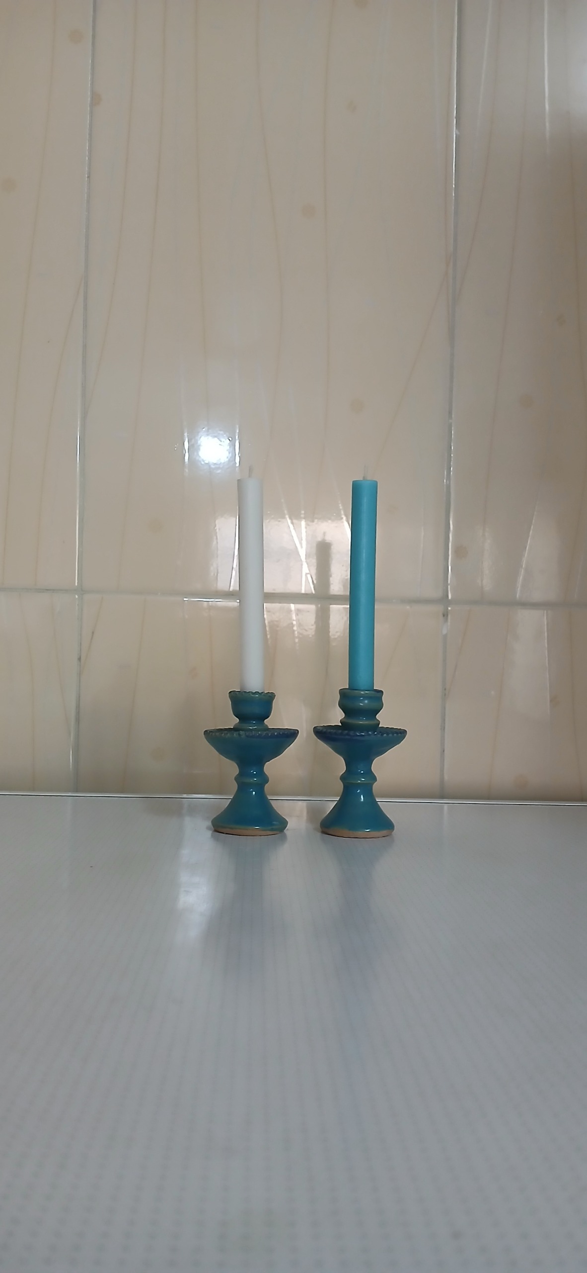 شمع قلمی ساده، بسته سه عددی
