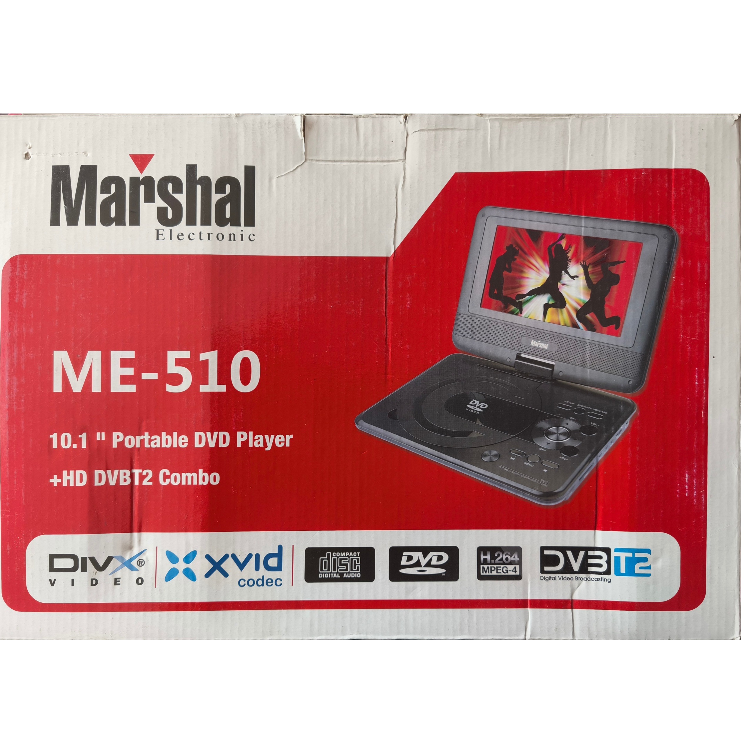 مانیتور و دی وی پلیر همراه مارشال ME-510