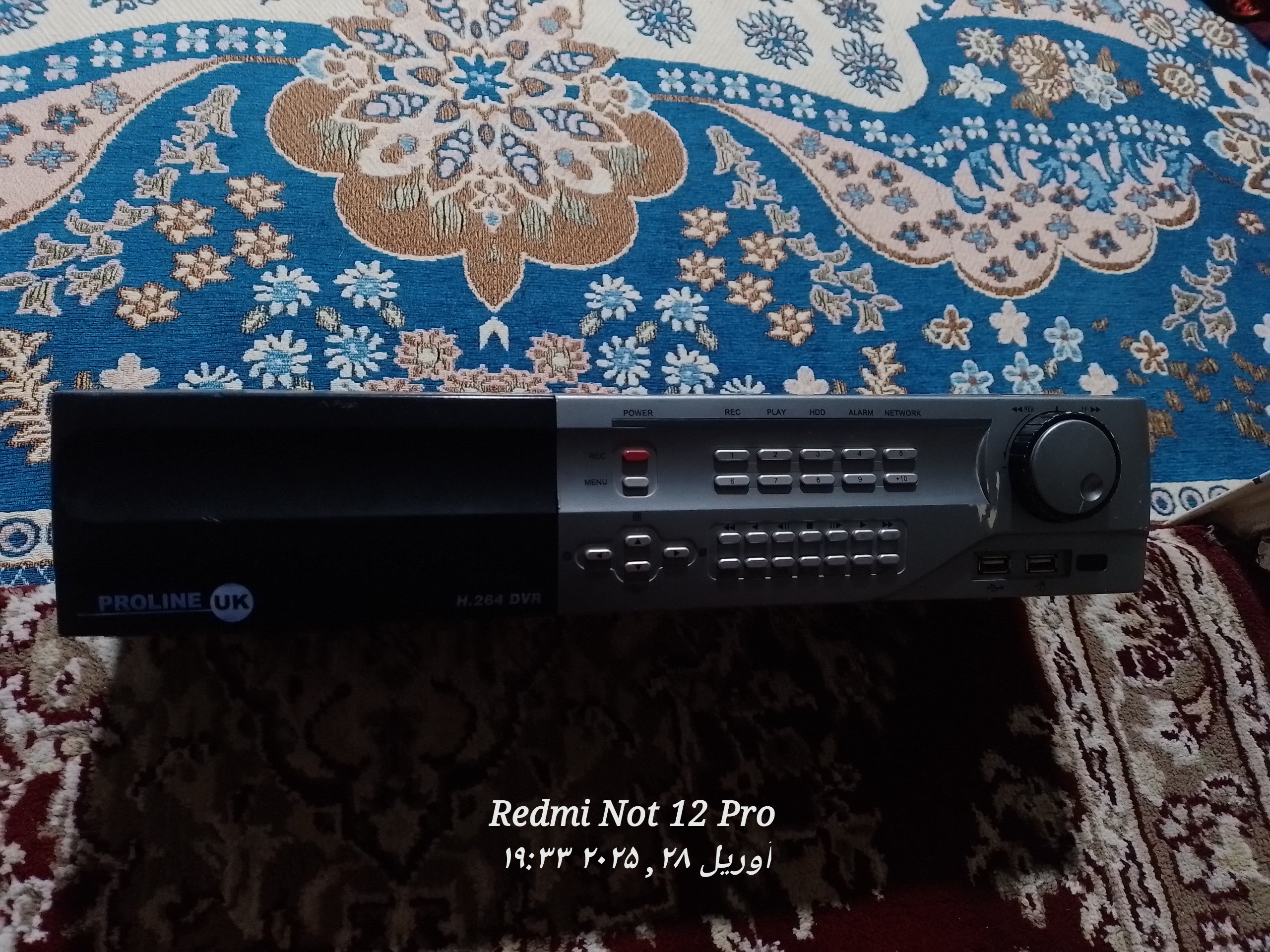 DVRضبط دوربین مداربسته 16 کانال