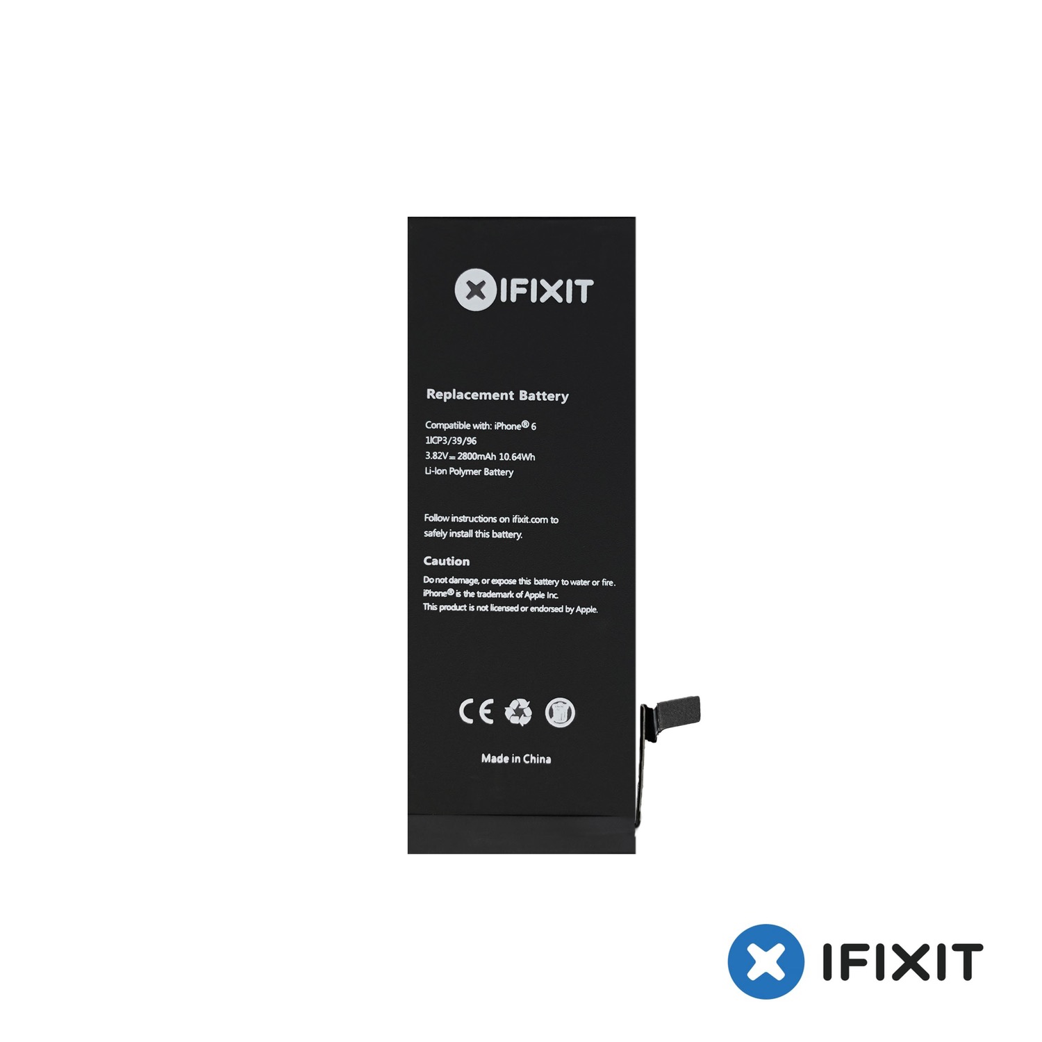 باتری تقویتی آیفون6مدلiFixitظرفیت2800mAh