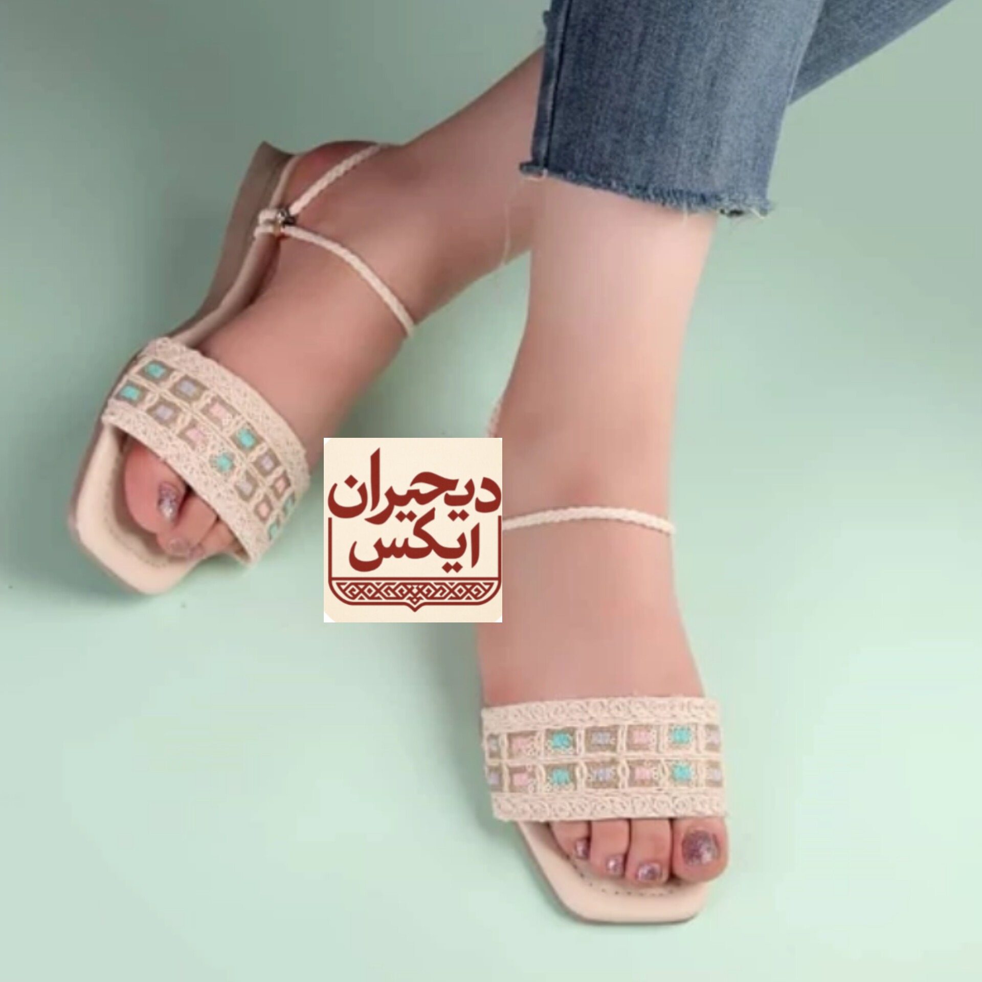 صندل زنانه طرح سنتی
