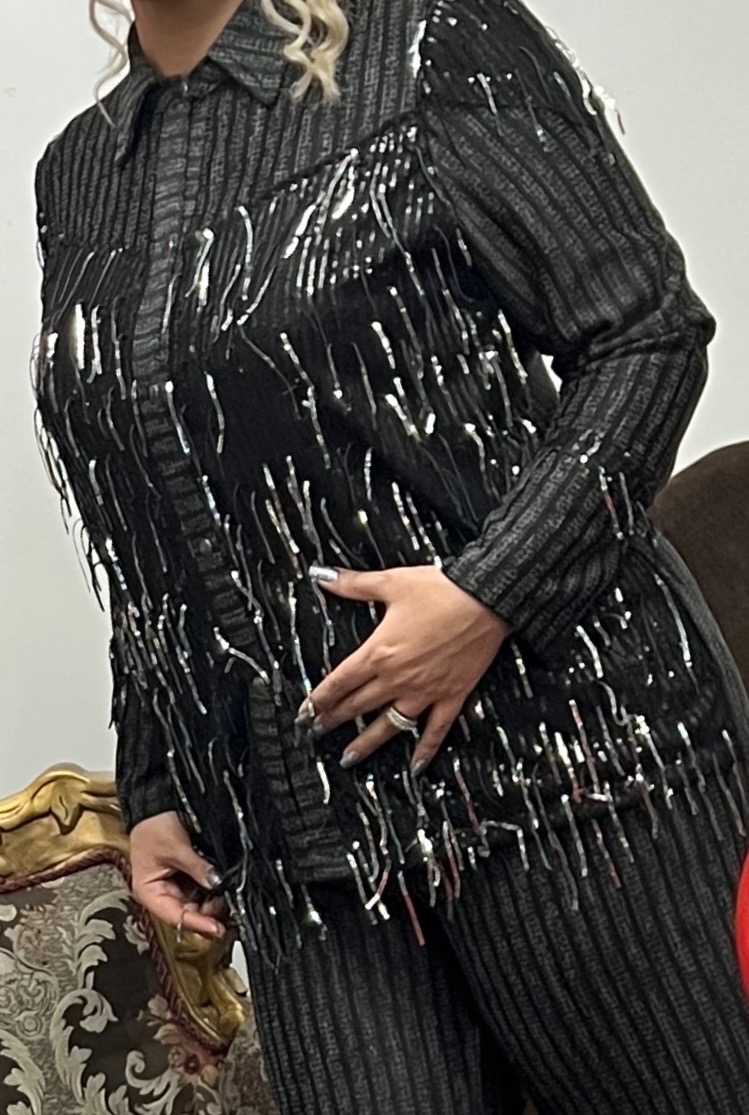 ست شومیز شلوار مجلسی