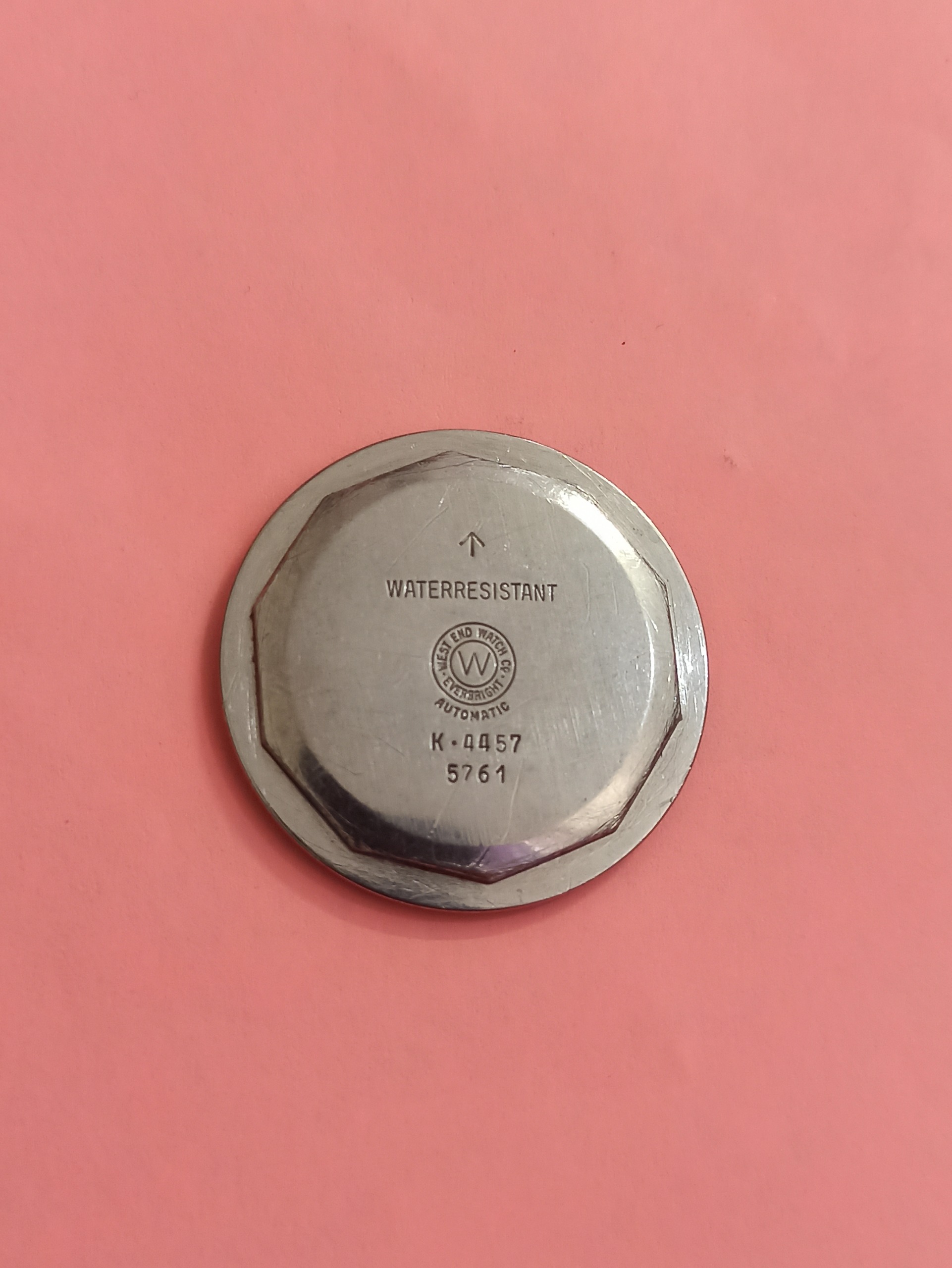 درب پشت ساعت وست اند واچ WEST END WATCH