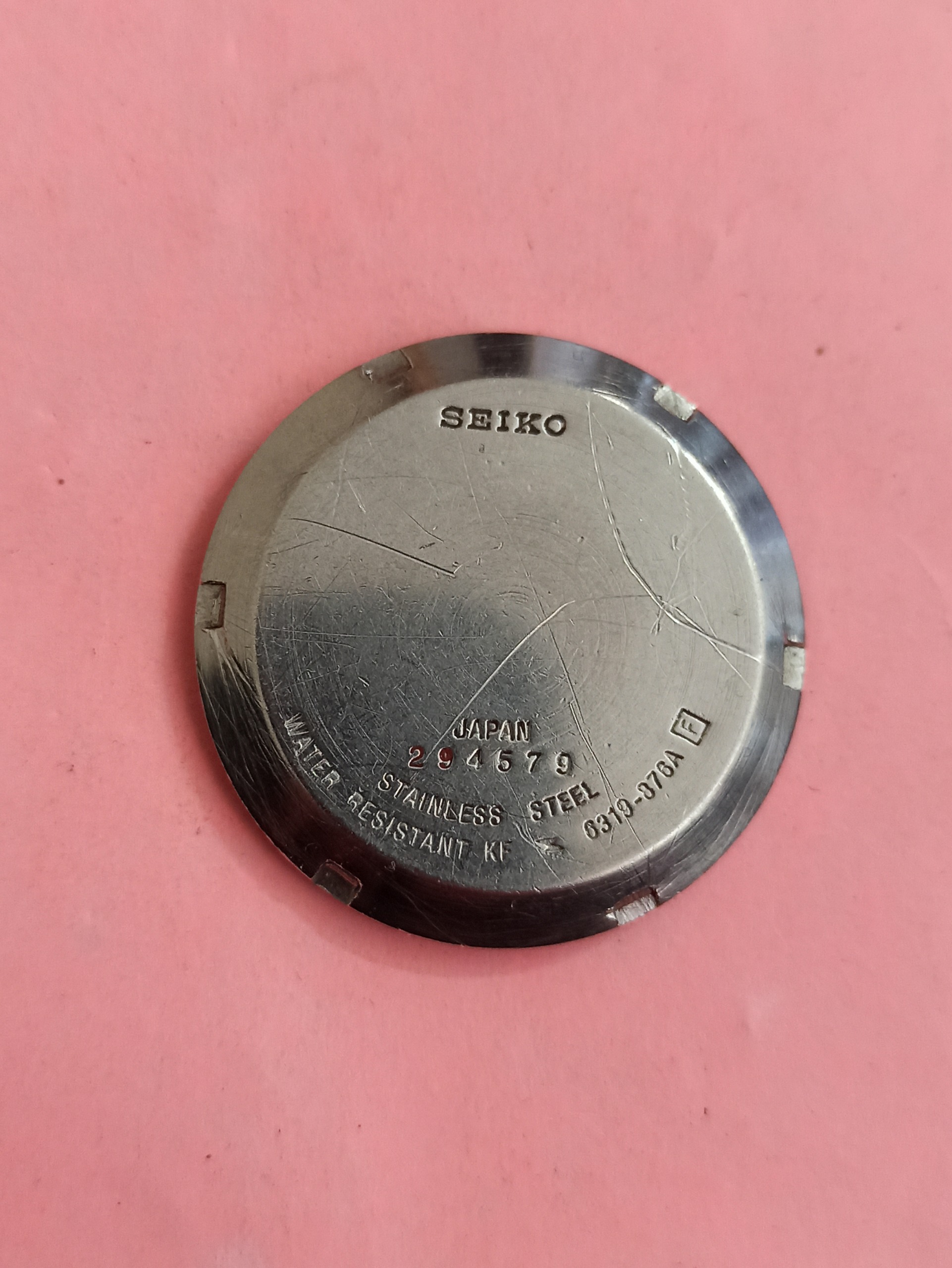 درب پشت ساعت سیکو SEIKO