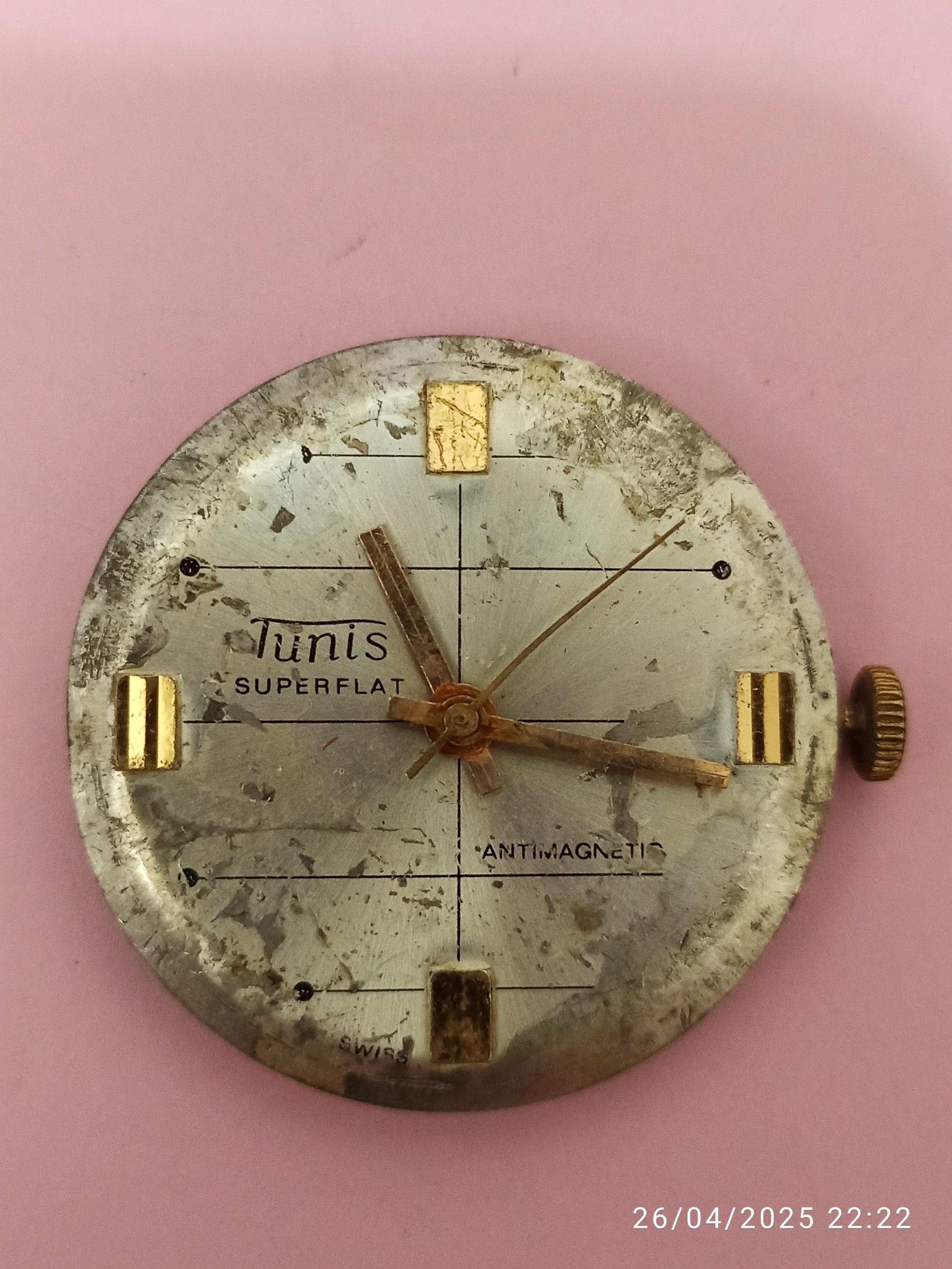 ساعت کوکی آنتی مگنتیک برند تونیس سوئیسی