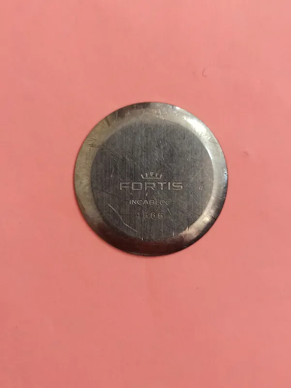 درب پشت ساعت قدیمی فورتیس FORTIS