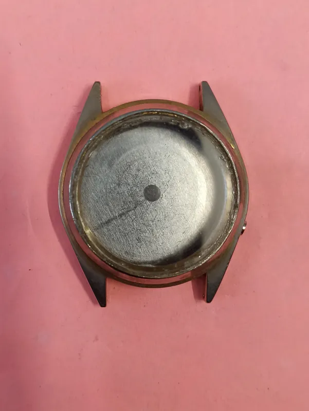 قاب ساعت سیکو 5 کوارتز طلایی SEIKO