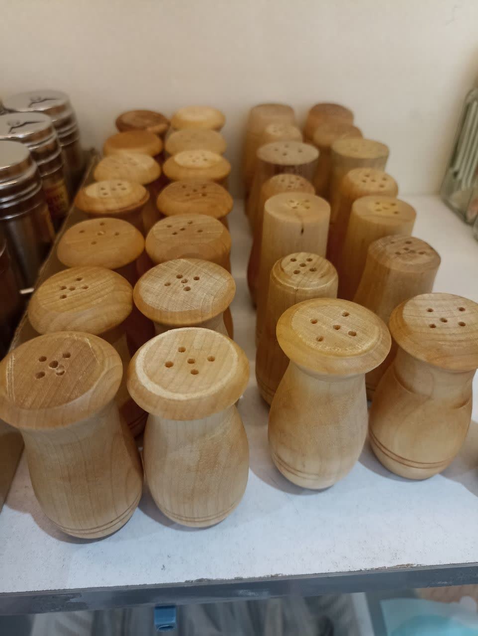 نمکدان تمام چوب