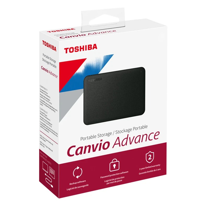 هارد اکسترنال توشیبا مدل Canvio Advance  4 ترابایت