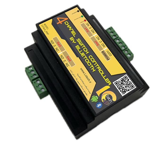 کلید کنترل بلوتوثی 4 کانال تایمر دار