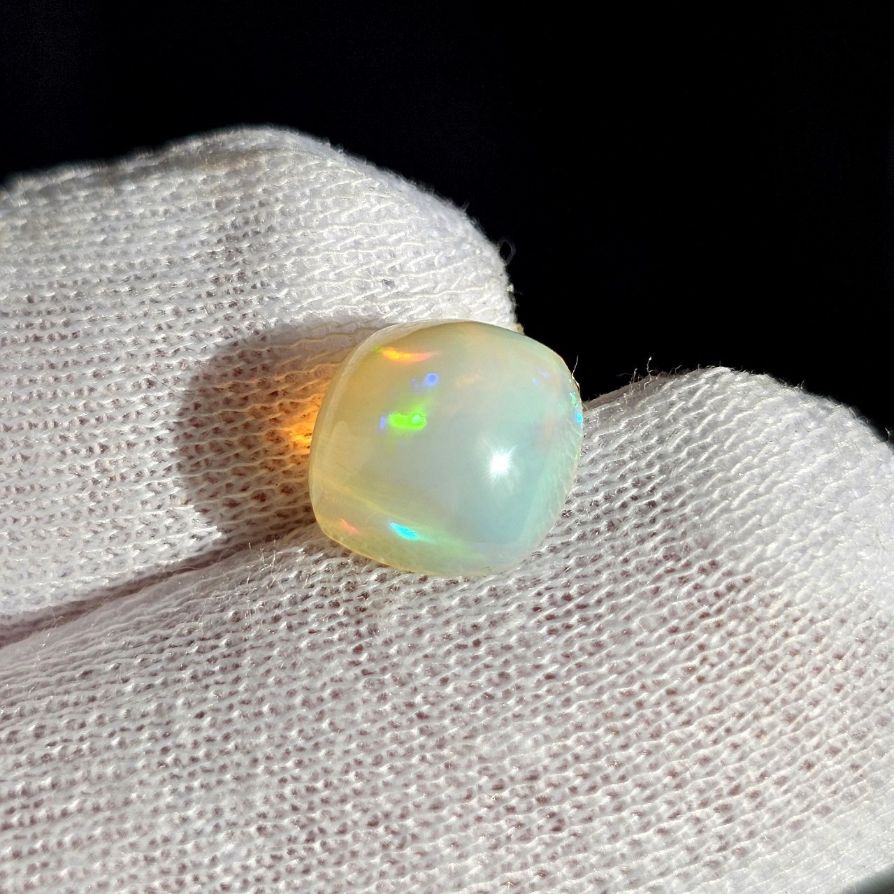 نگین سنگ طبیعی اپال معدنی اتیوپی کد 36524