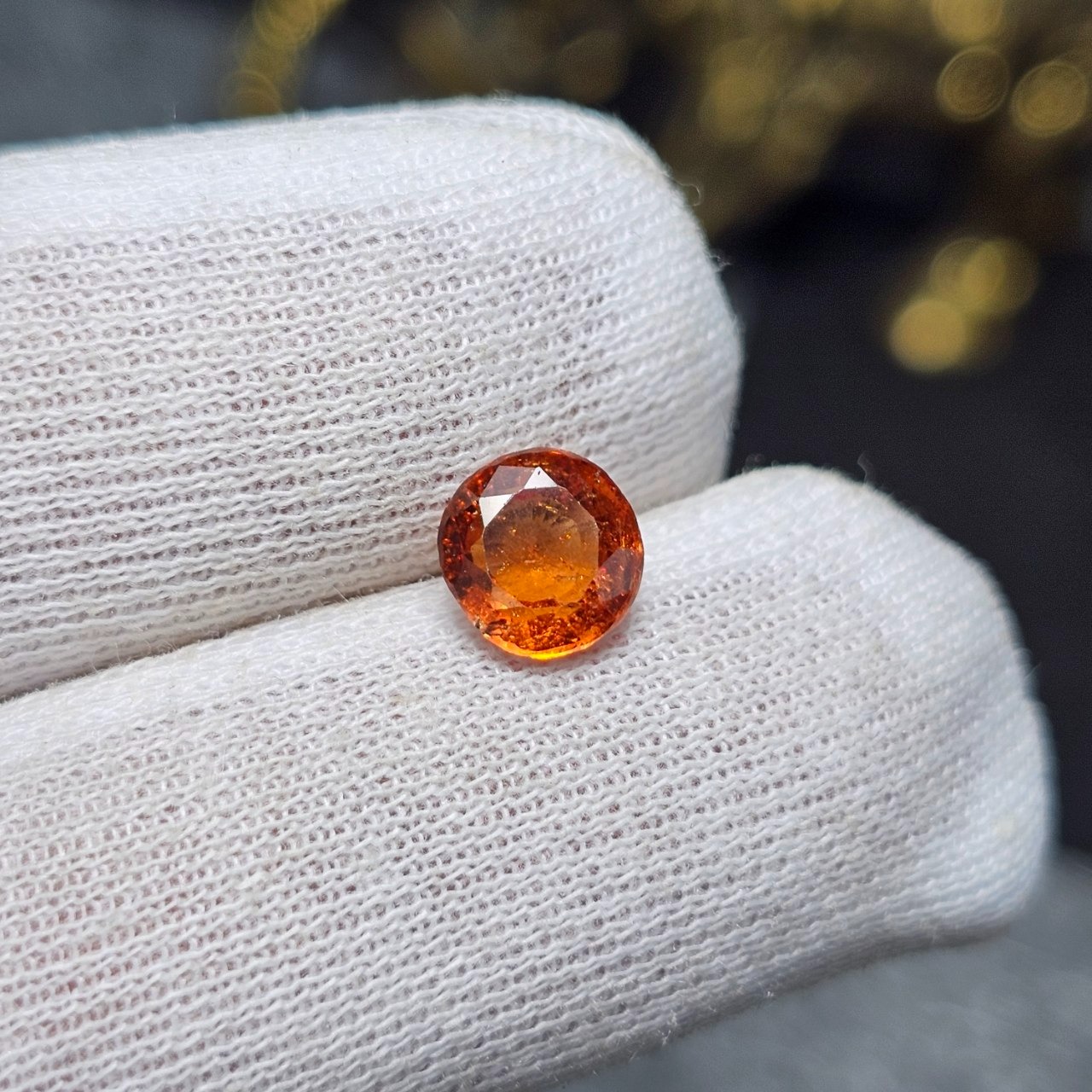 نگین سنگ گارنت معدنی کد 36501