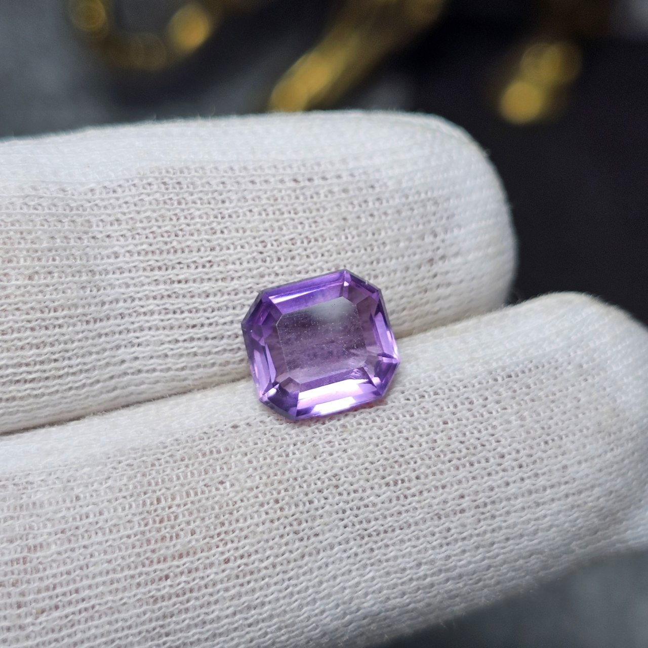 نگین سنگ آمیتیست معدنی کد 36496