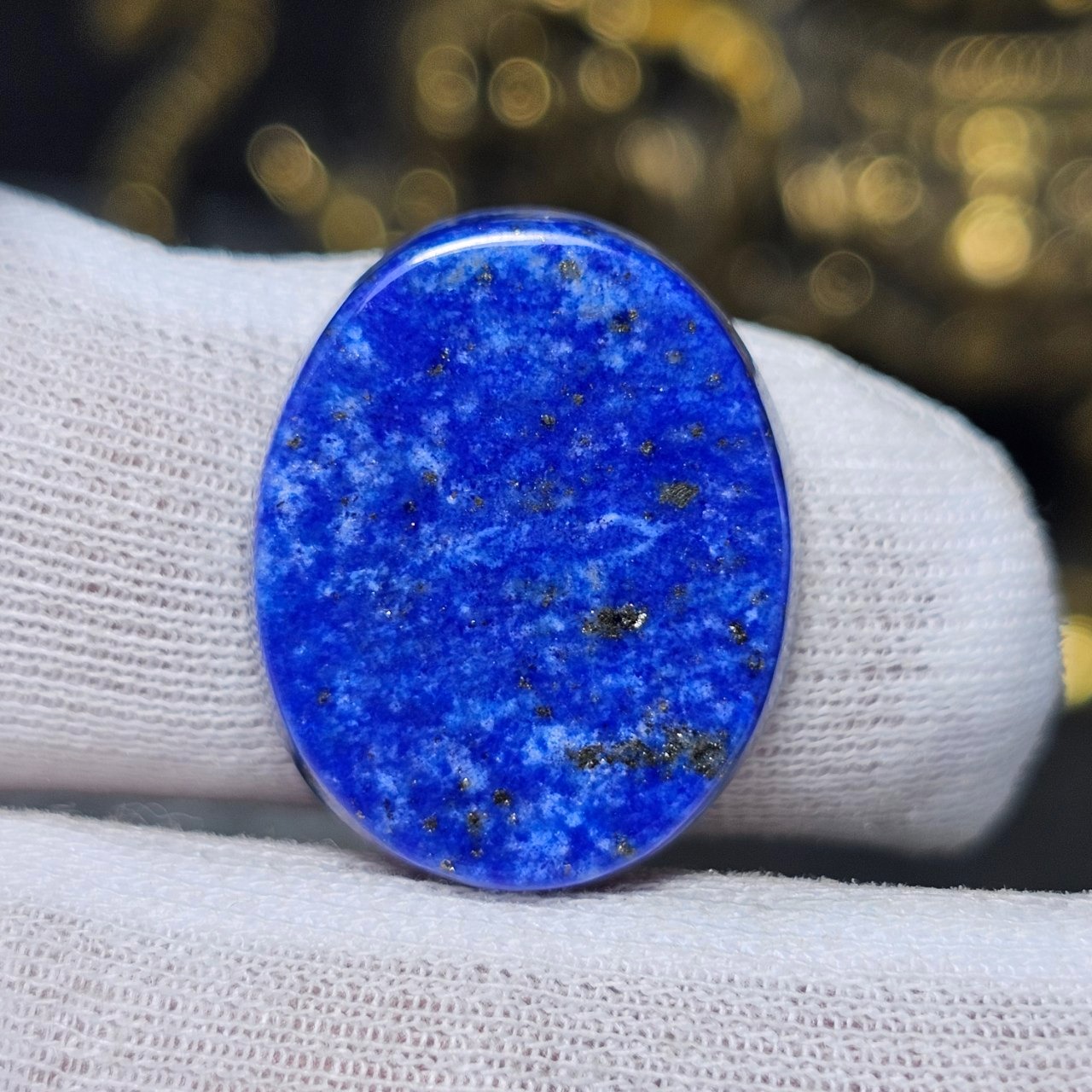 نگین سنگ لاجورد معدنی افغان کد 36783