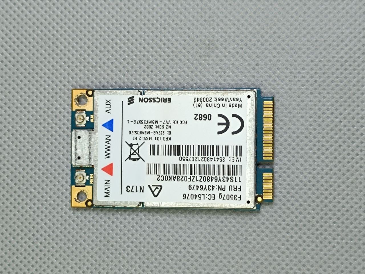 ماژول سیم کارت لپ تاپ Lenovo SL500