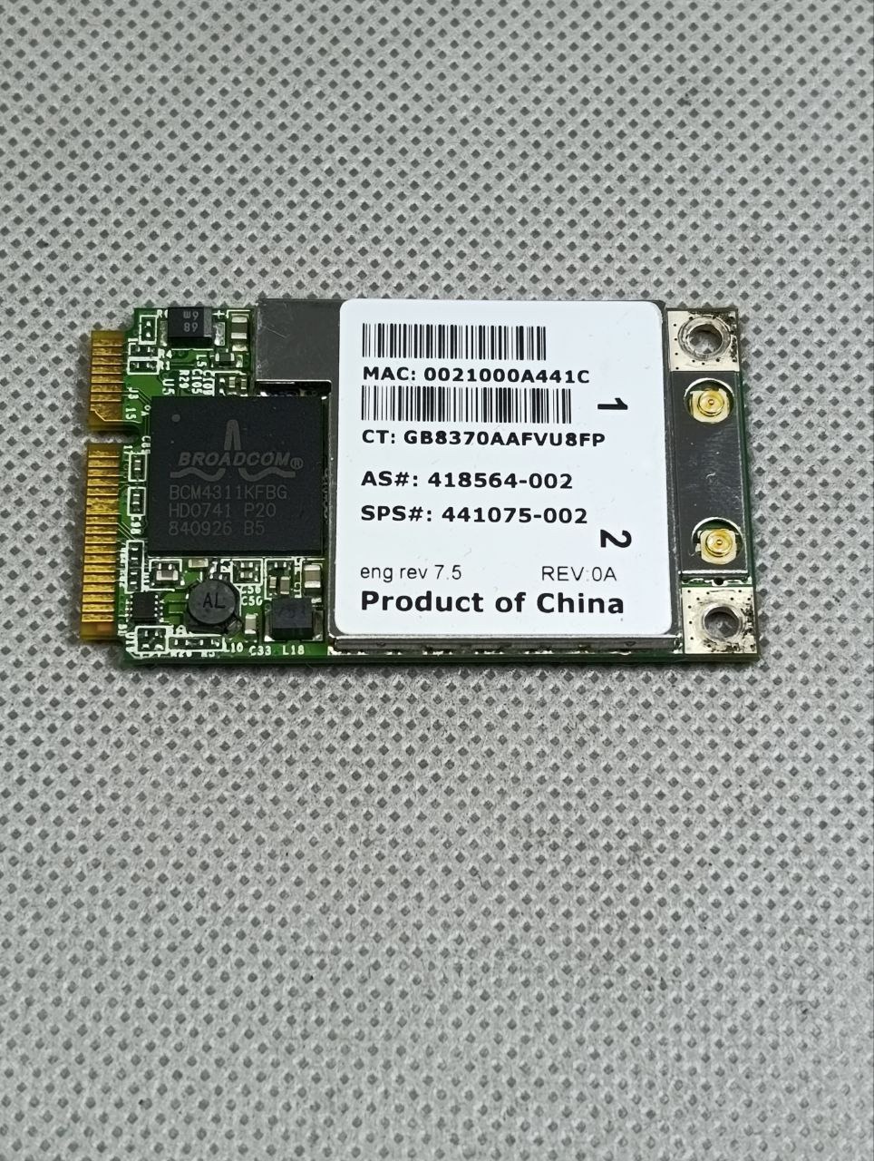 ماژول وای فای لپ تاپ HP Pavilion Tx2000