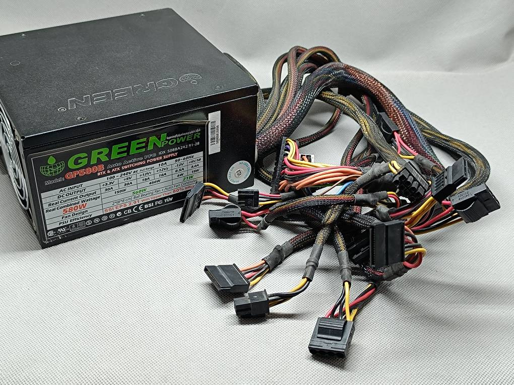 پاور کامپیوتر گرین Green GP580B