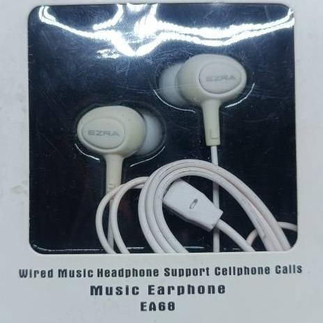 هندزفری سیمی Ezra مدل EA68(بسته ی 6 عددی)