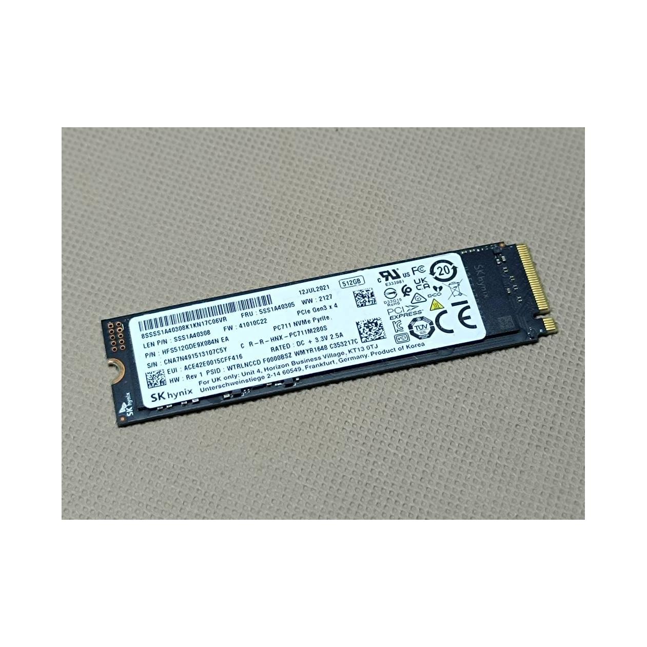 حافظه SSD برند Hynix مدل M2 NVME 512GB