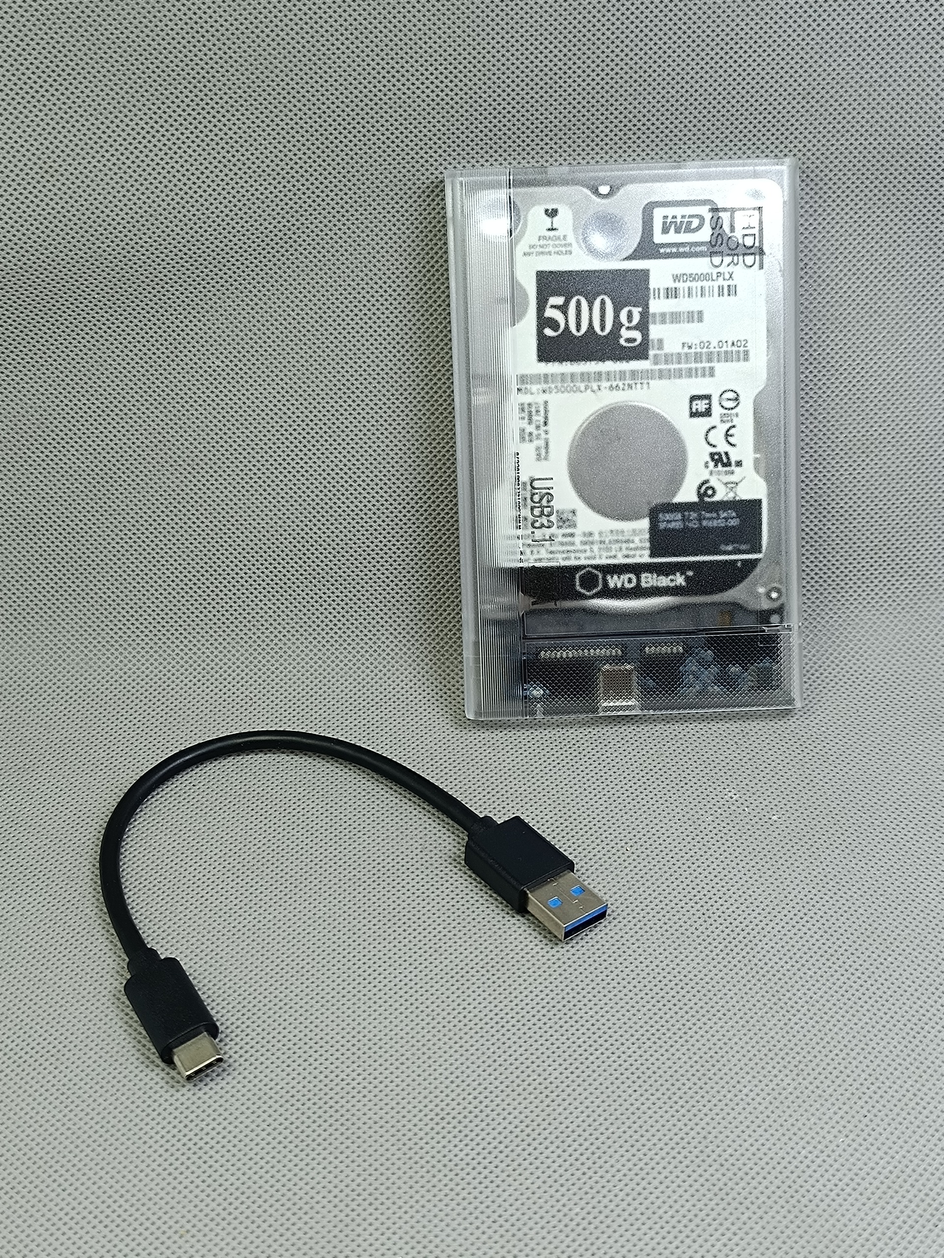 هارد اکسترنال شیشه ای WD ظرفیت 500GB