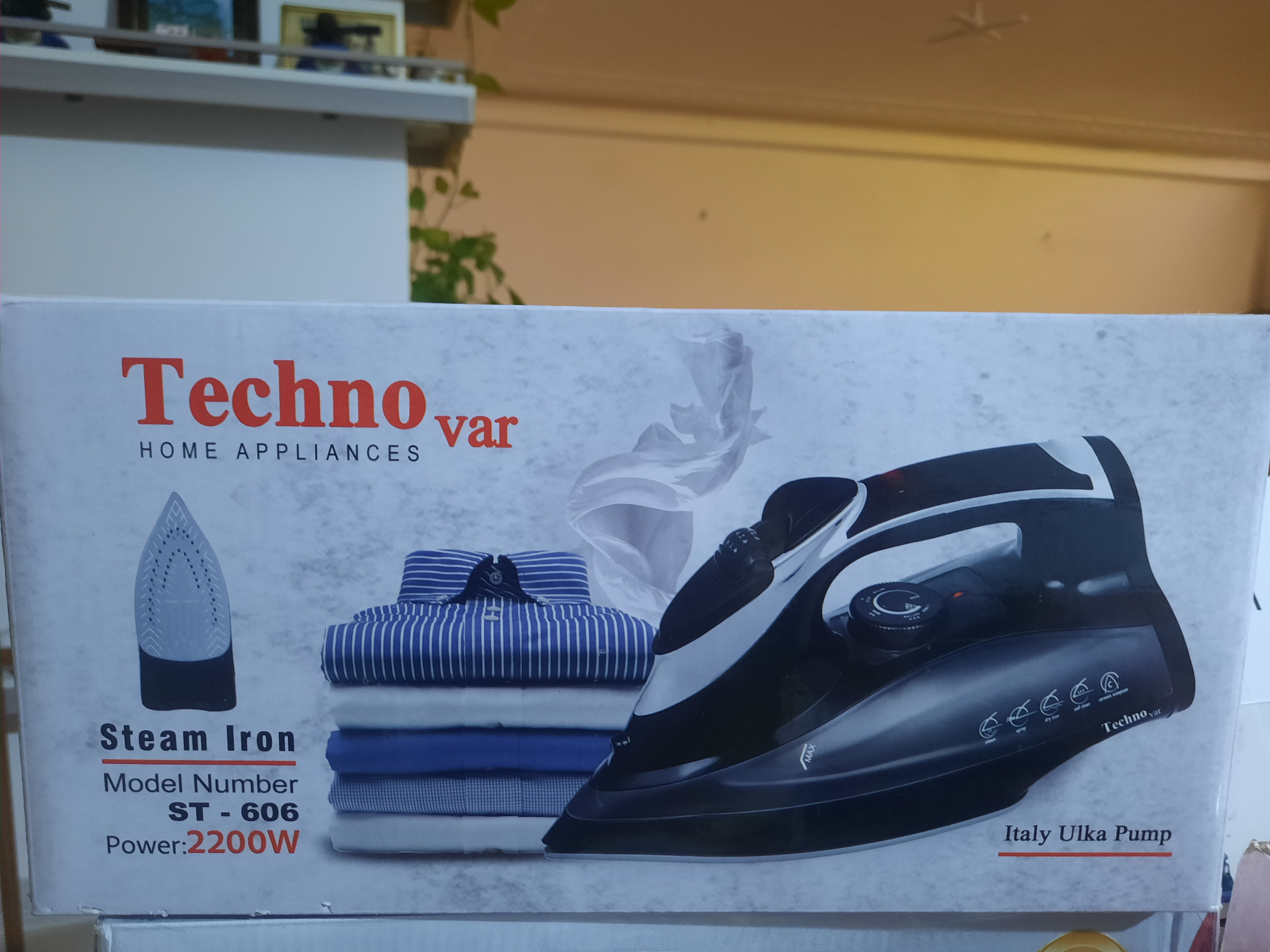 اتو بخار دستی تکنو