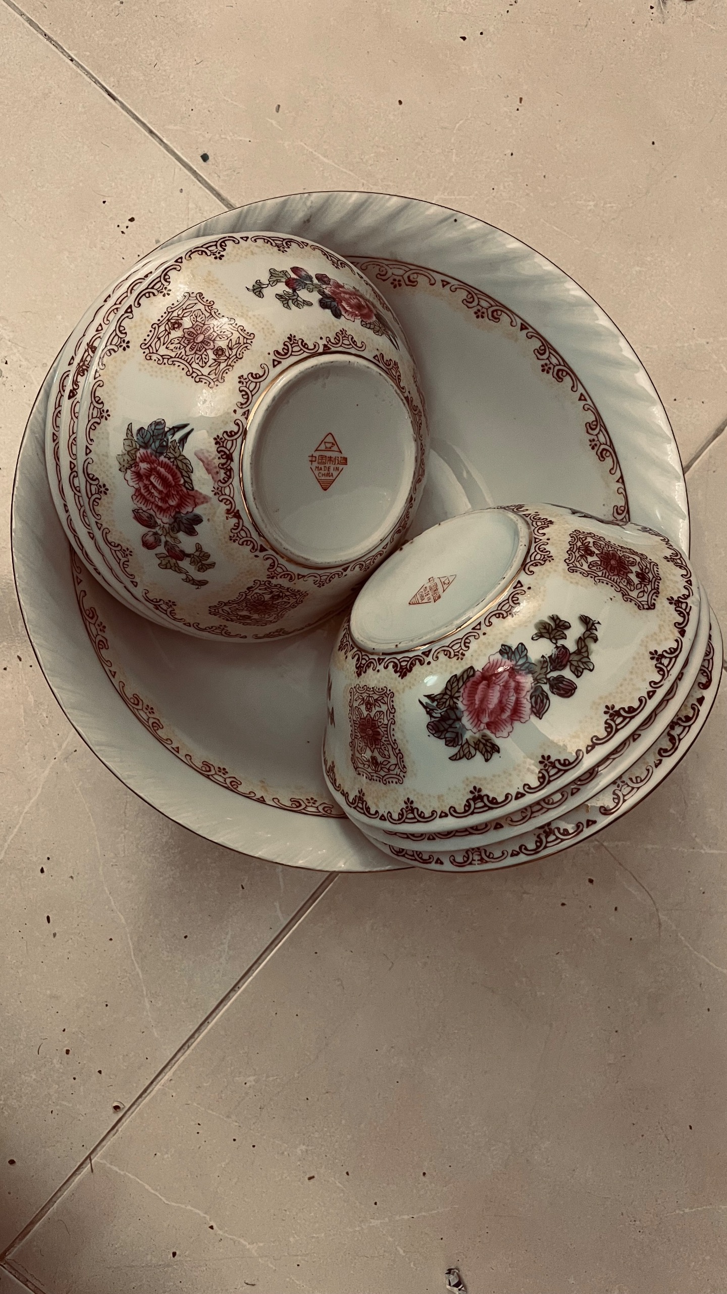 کاسه پیاله چینی