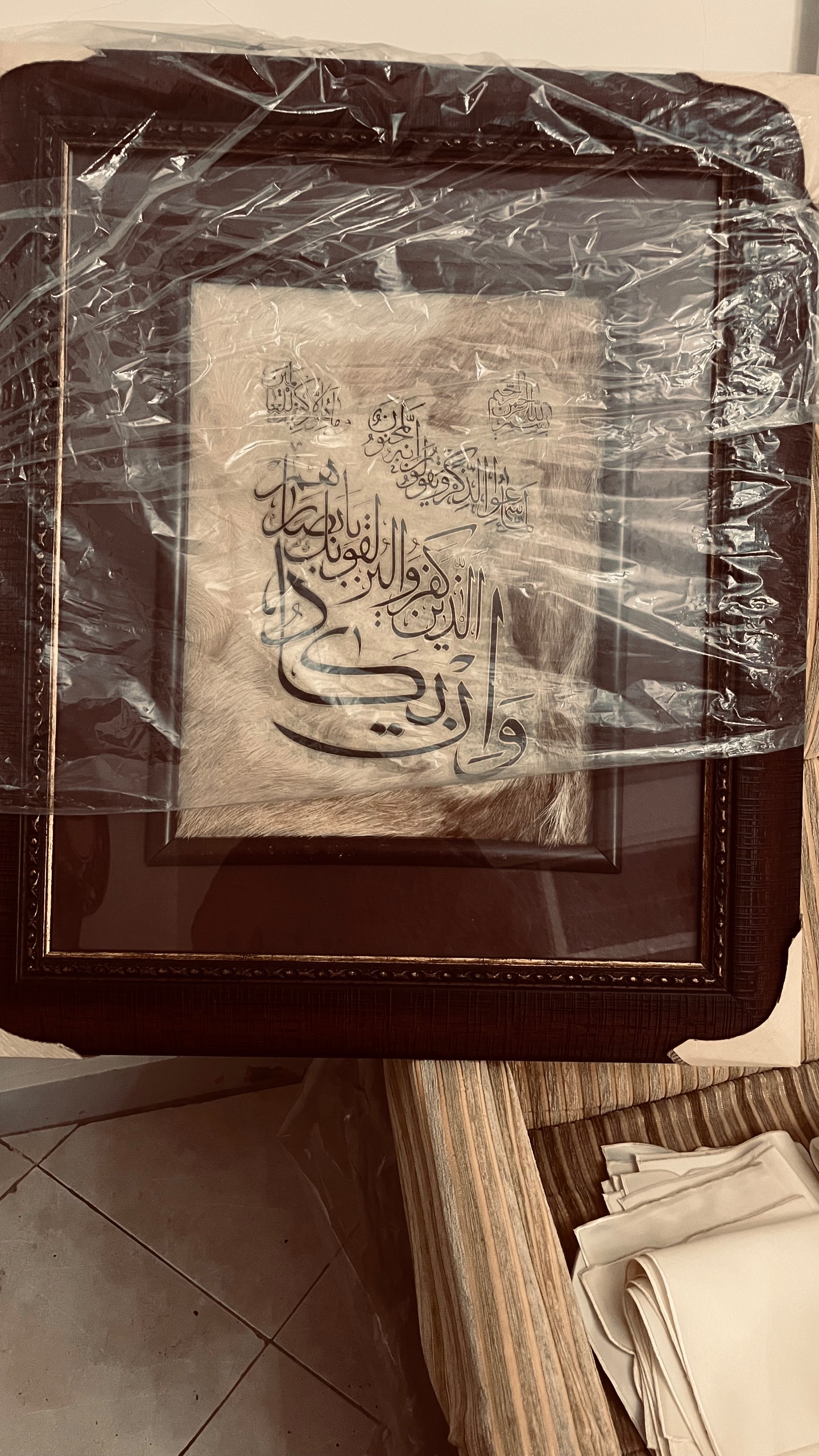 تابلو پوست تزیینی