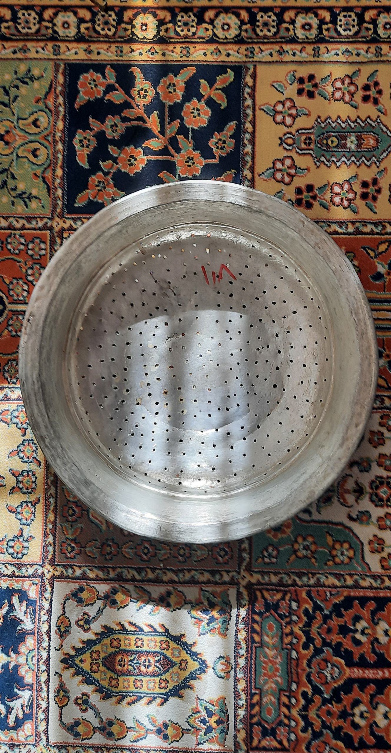 آبکش مسی قدیمی قطر 34