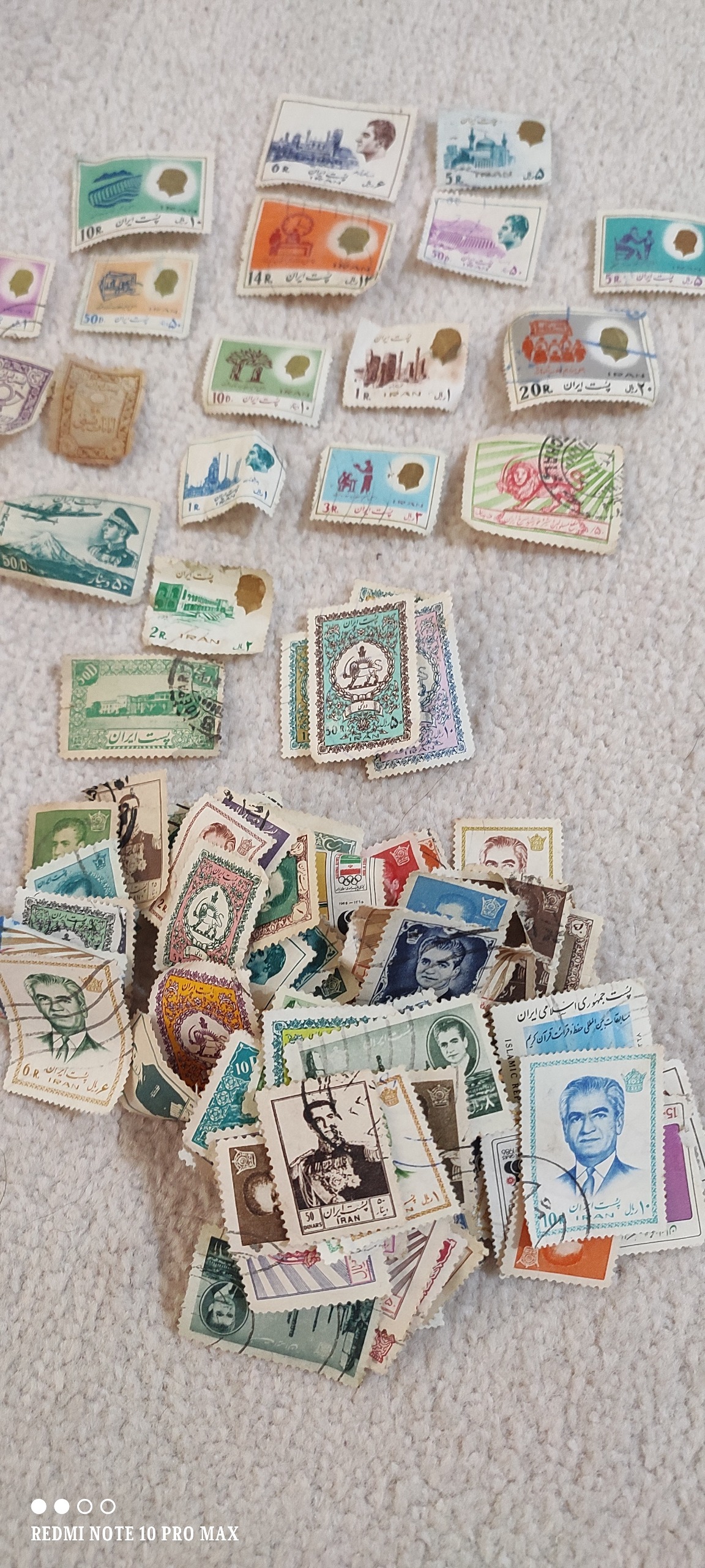 تمبر قدیمی شاهنشاهی