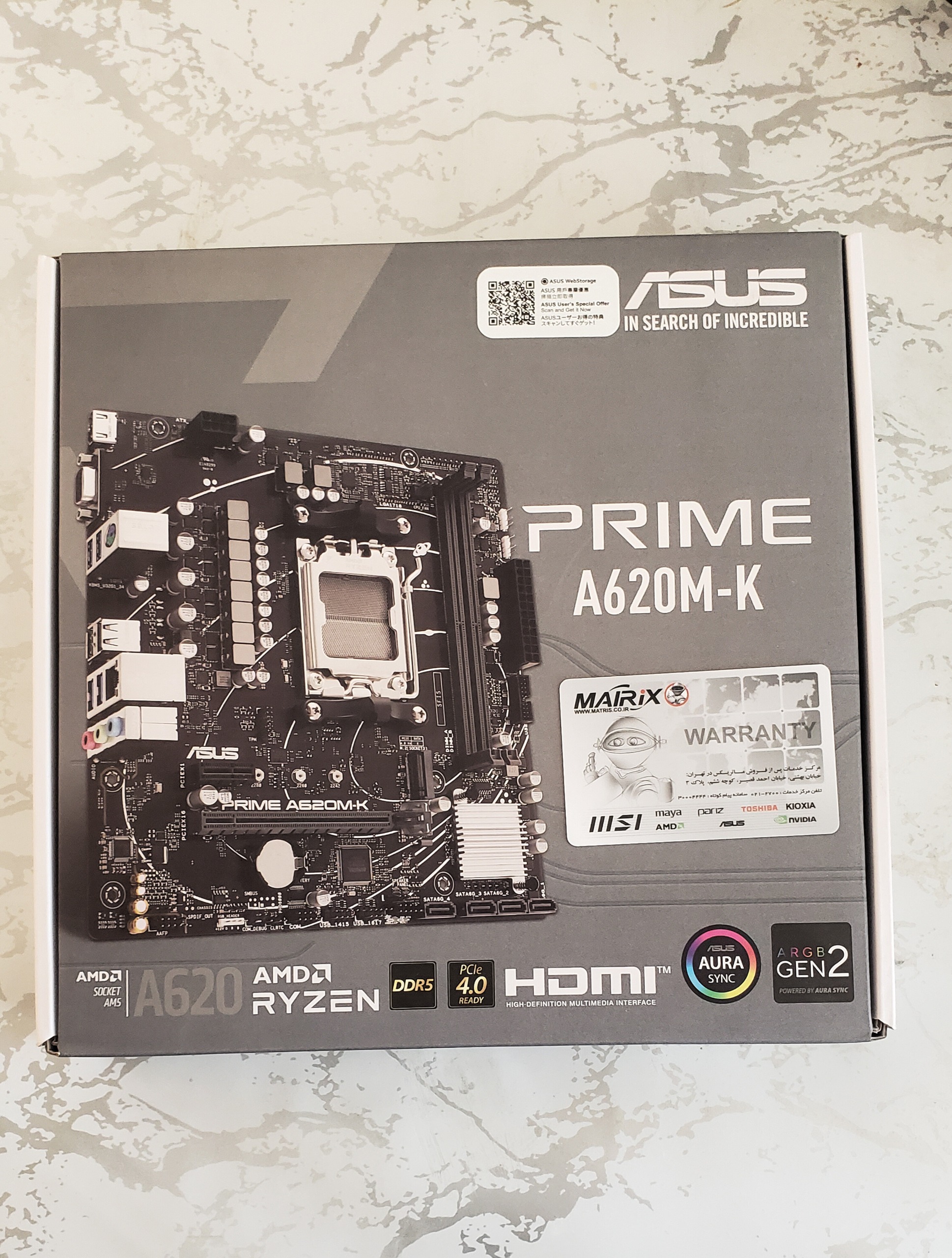 باندل حرفه ای و قدرتمند AMD RYZEN 7600X