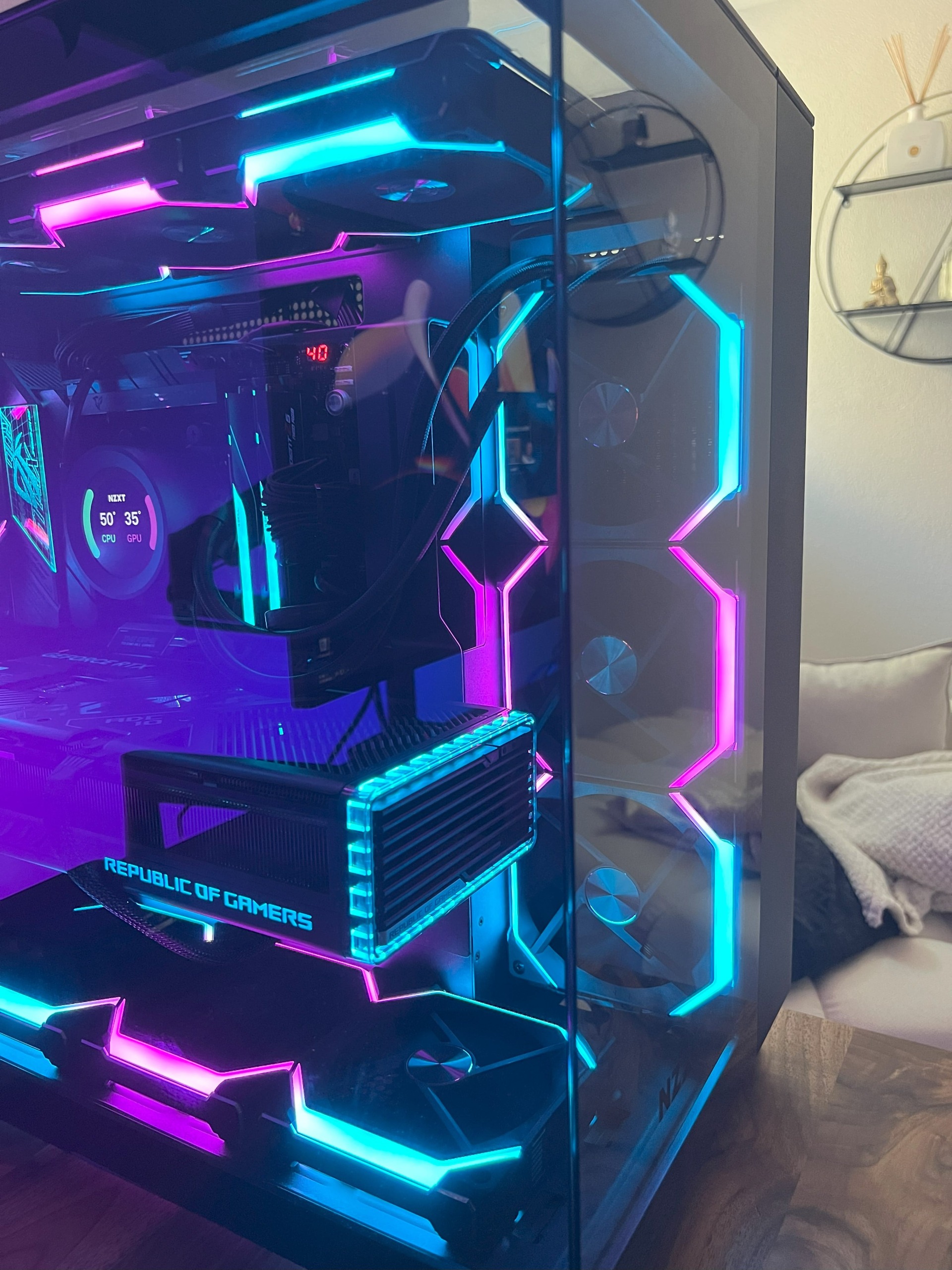 فن کیس لیان لی UNI Fan SL120 V2 بسته 3 عددی سفید